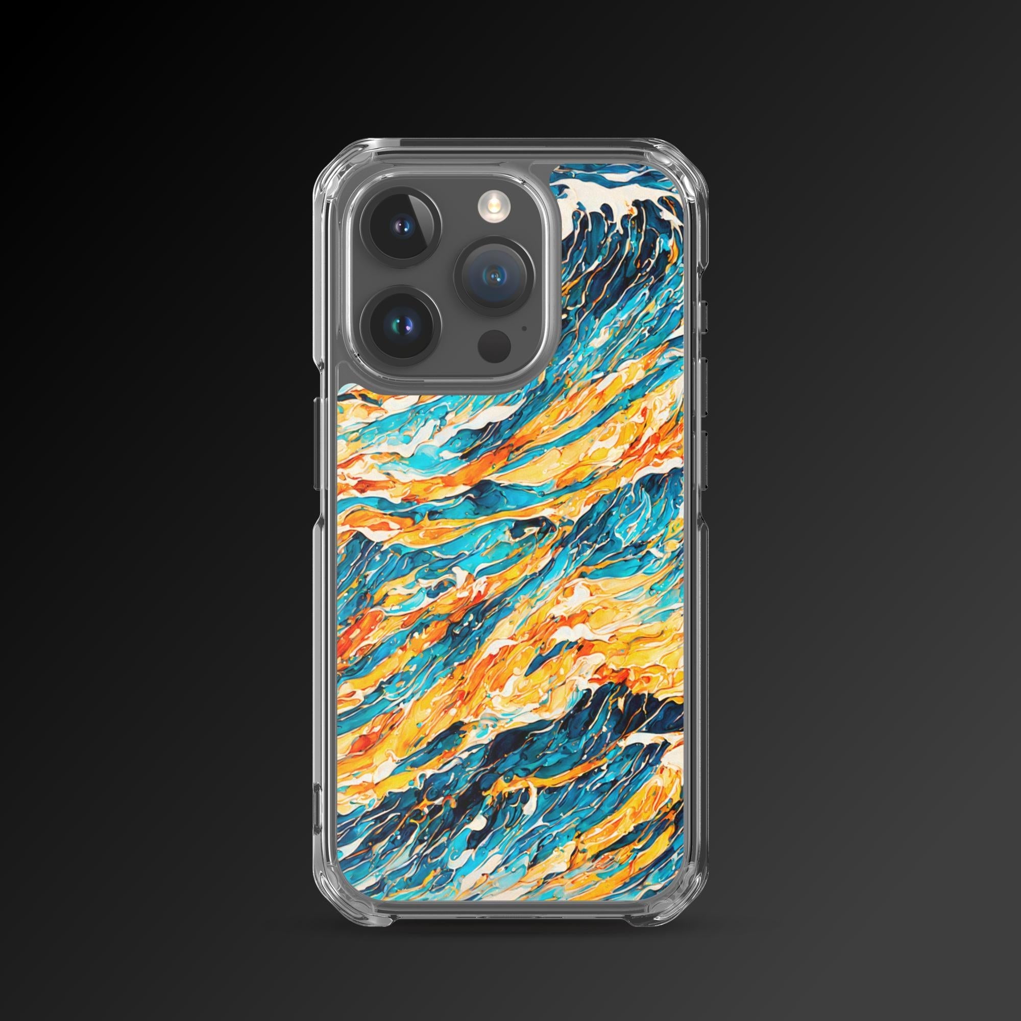 "Bottomless emotions" clear iphone case - Clear iphone case - Ever colorful
