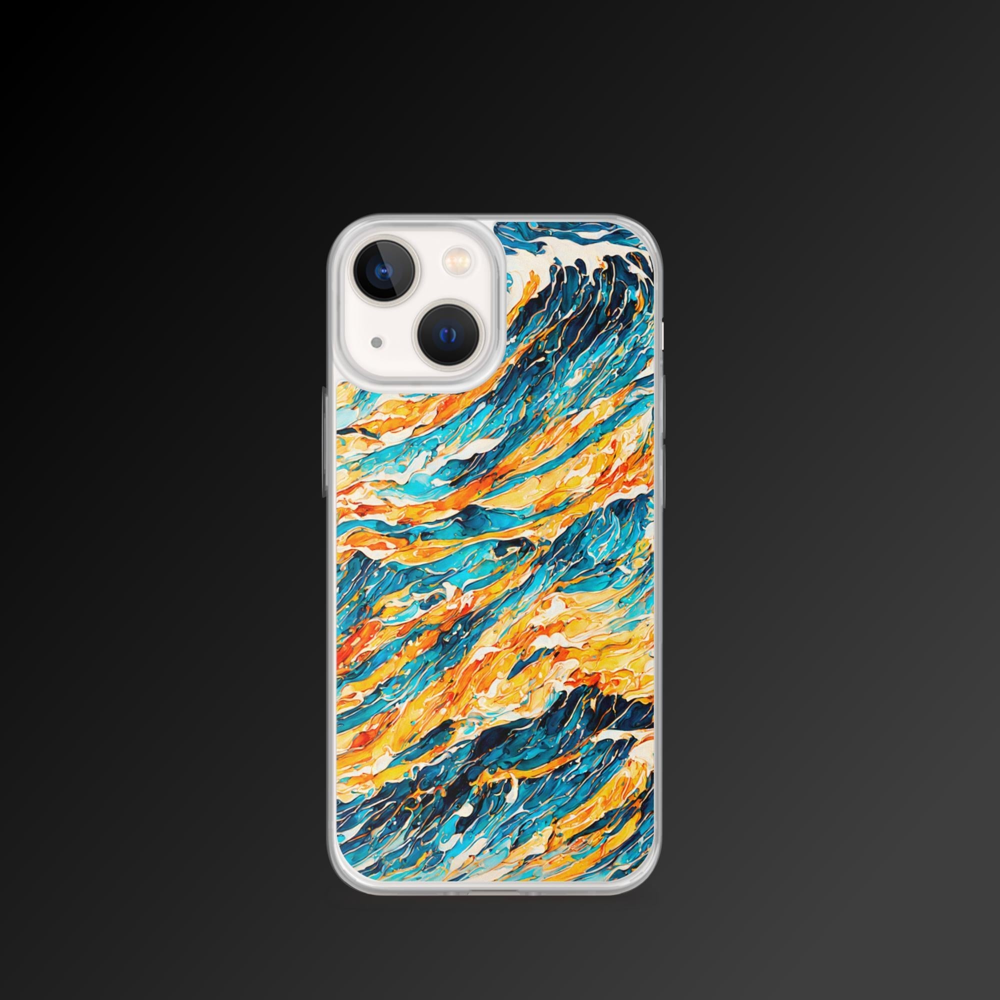 "Bottomless emotions" clear iphone case - Clear iphone case - Ever colorful