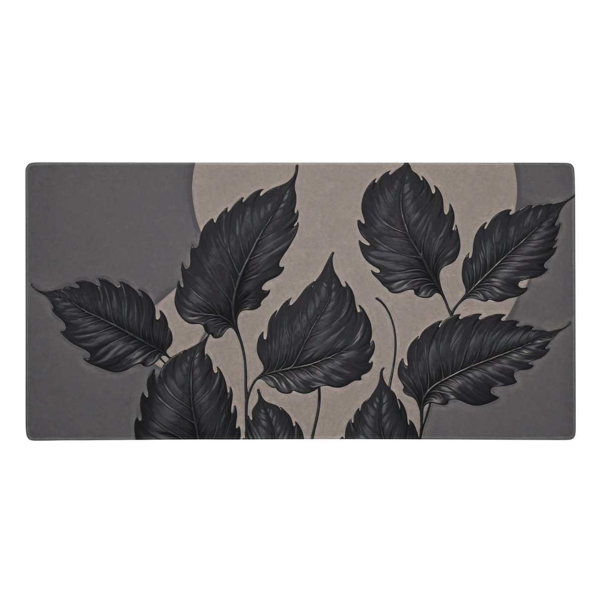 Charcoal leaf - Gaming mouse pad - Ever colorful