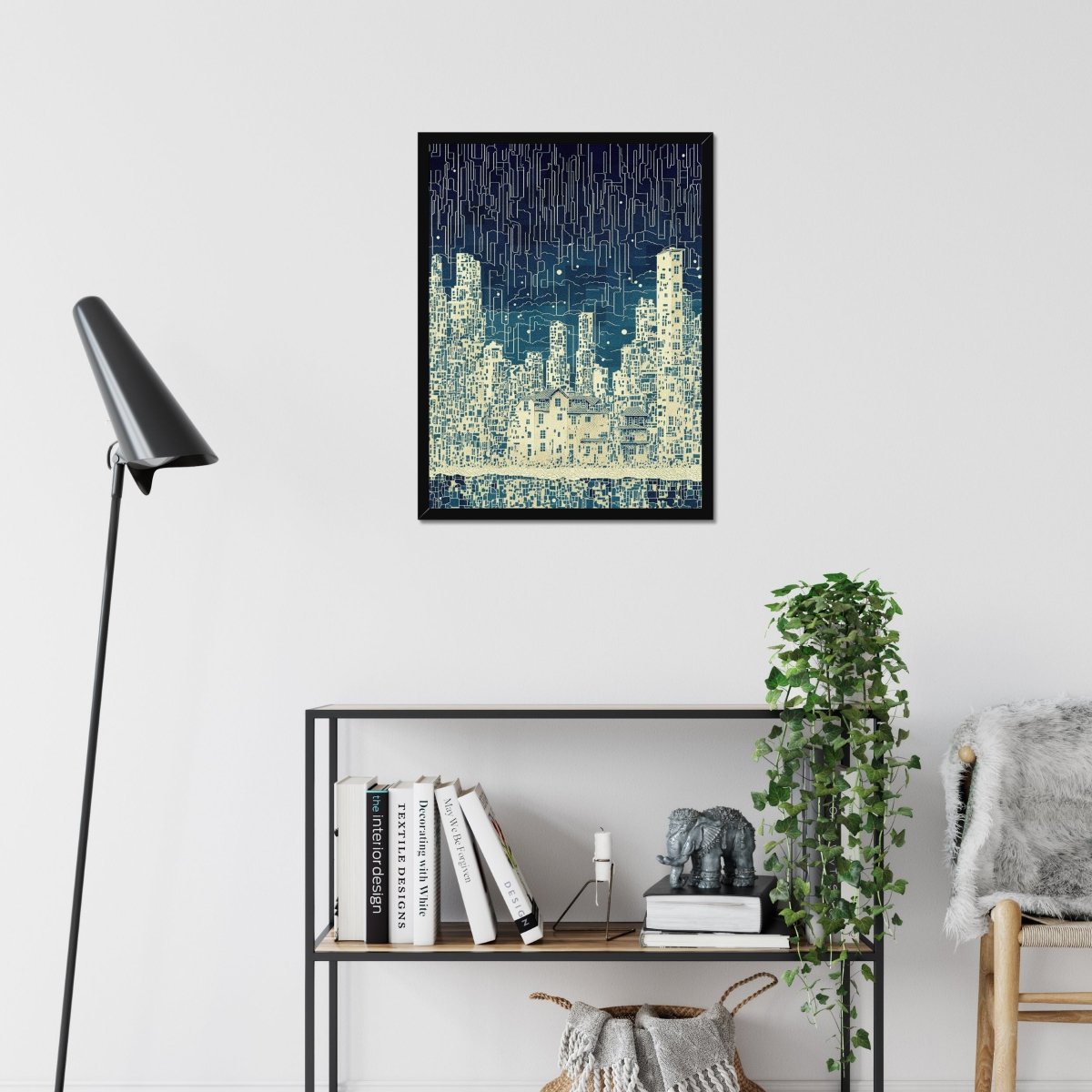 City lines - Art print - Poster - Ever colorful
