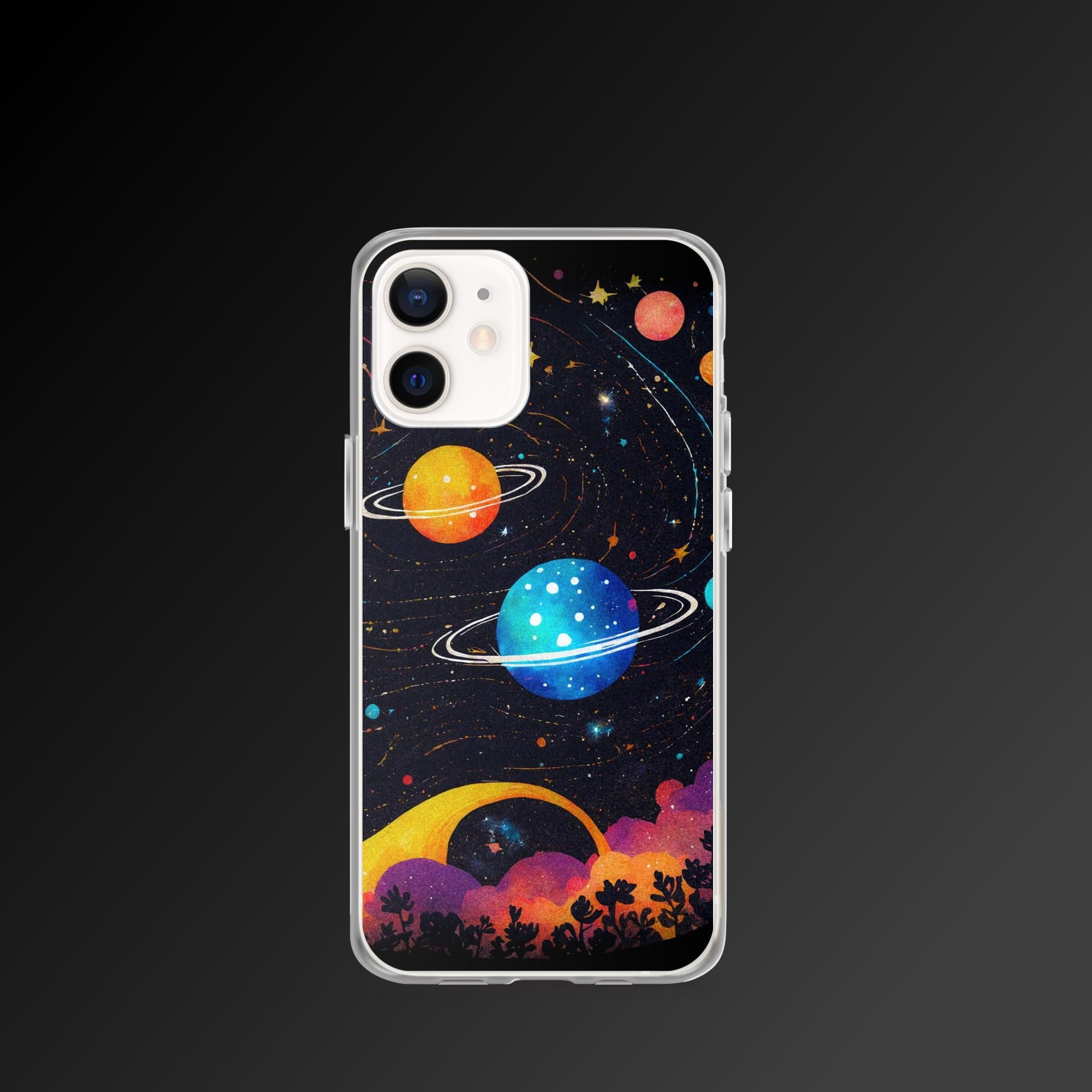 "Clear night" clear iphone case - Clear iphone case - Ever colorful