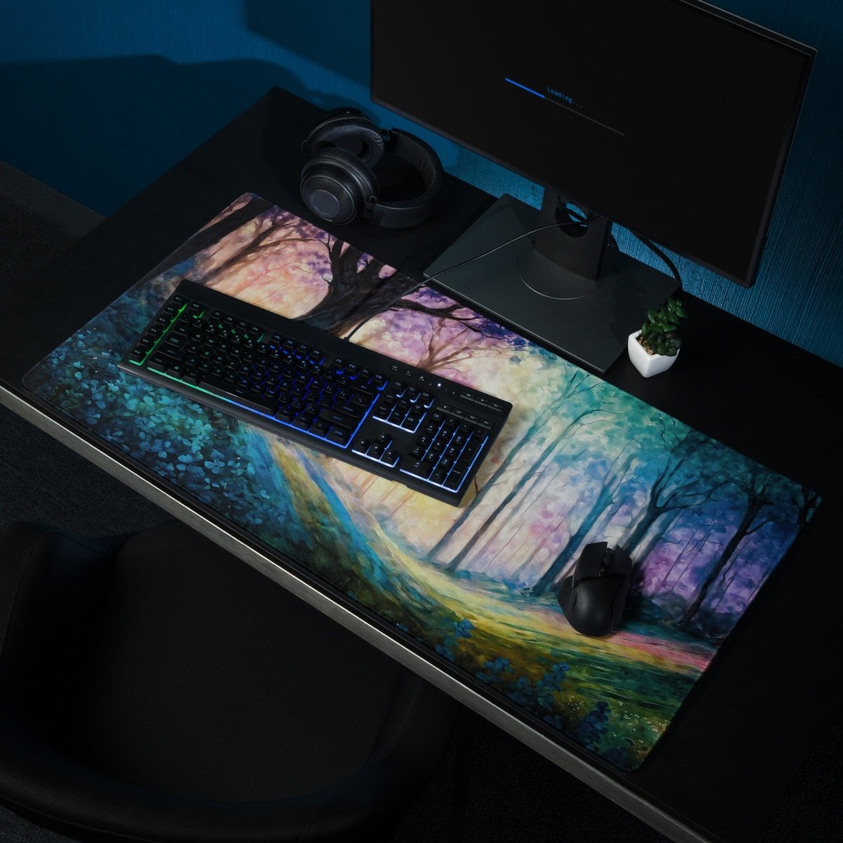 Color splash nature - Gaming mouse pad - Ever colorful