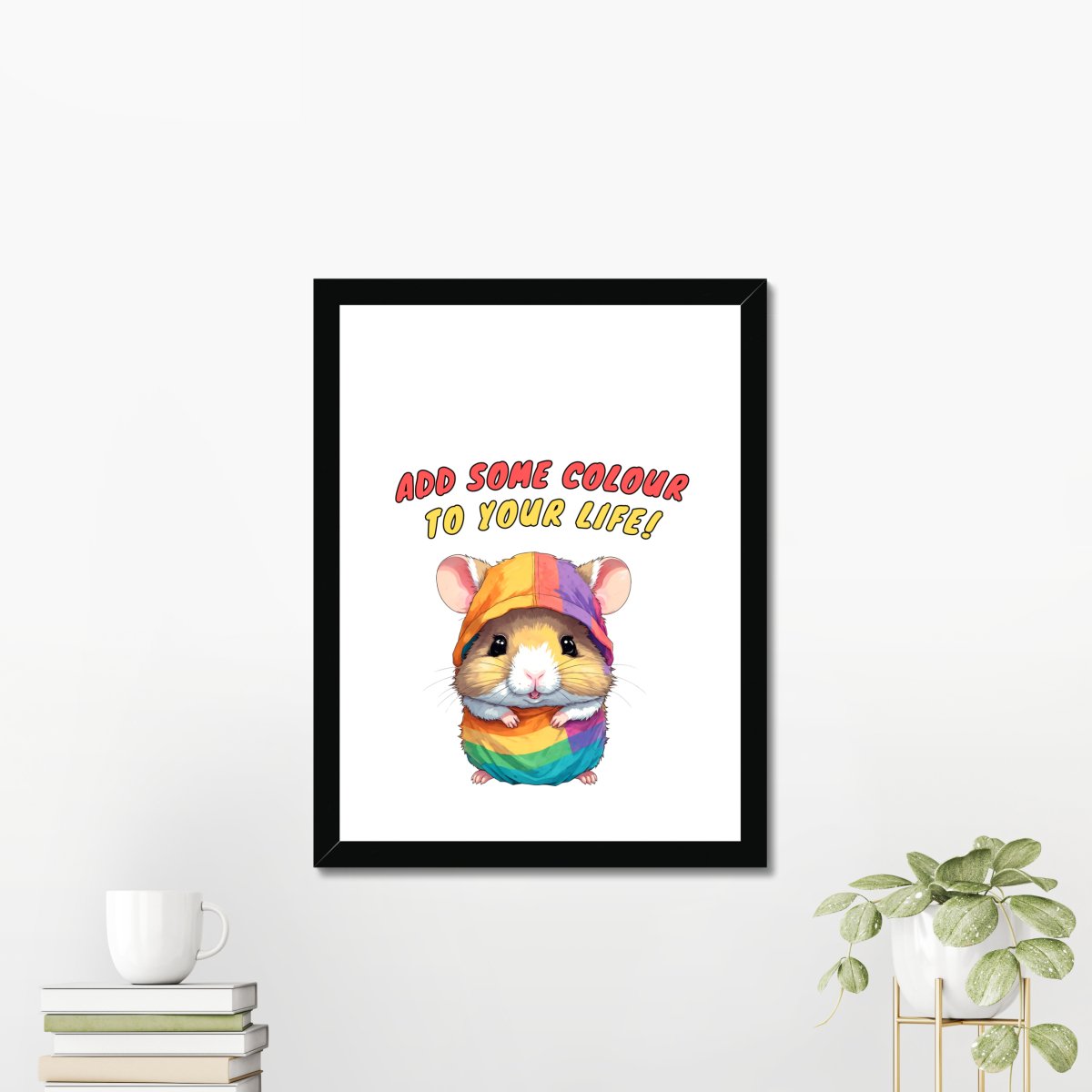 Colour to your life - Art print - Poster - Ever colorful