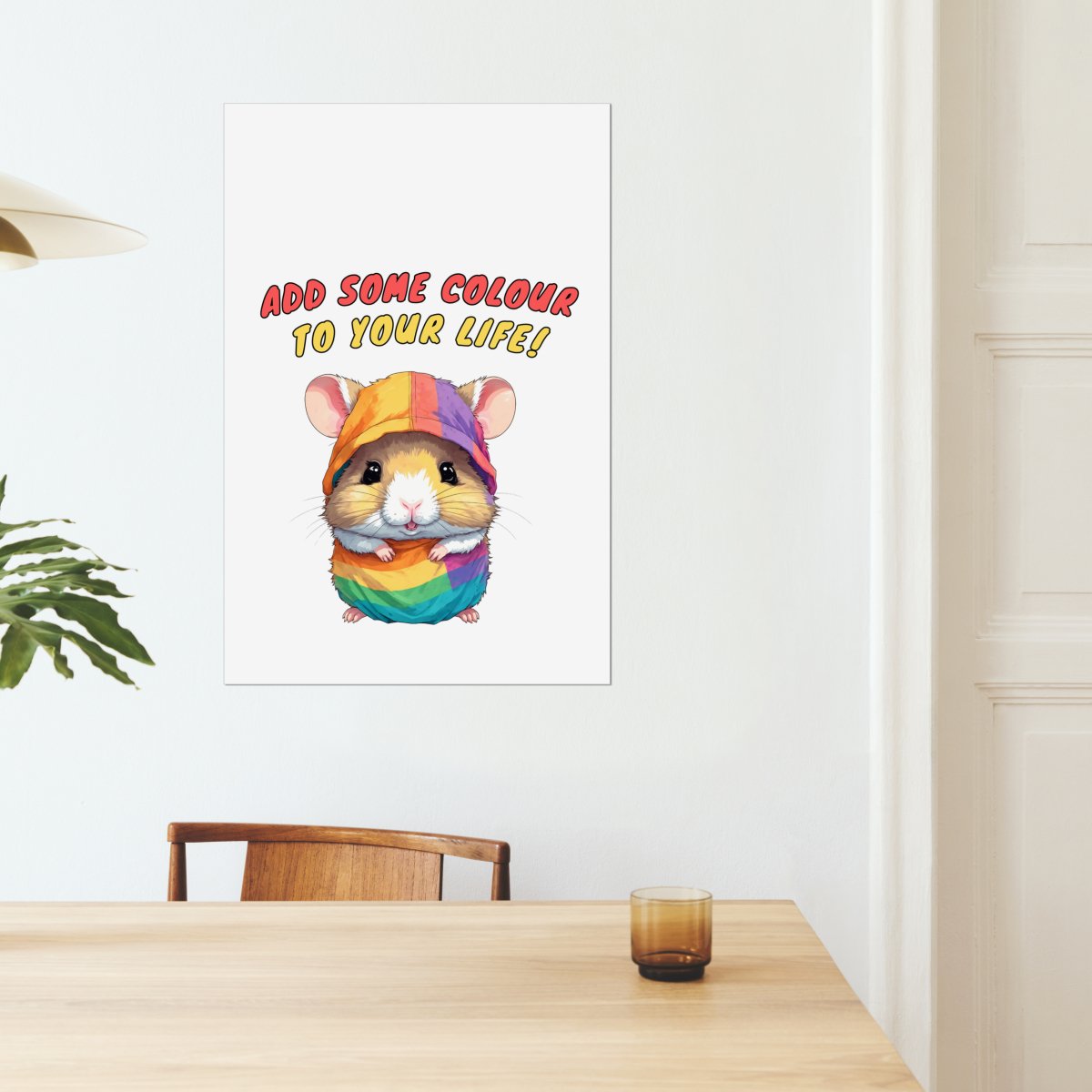 Colour to your life - Art print - Poster - Ever colorful