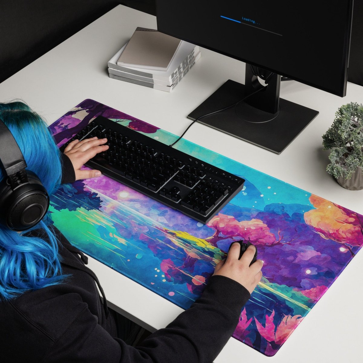 Colourful world - Gaming mouse pad - Ever colorful