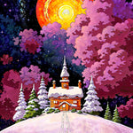 Cozy winter time - Poster - Ever colorful