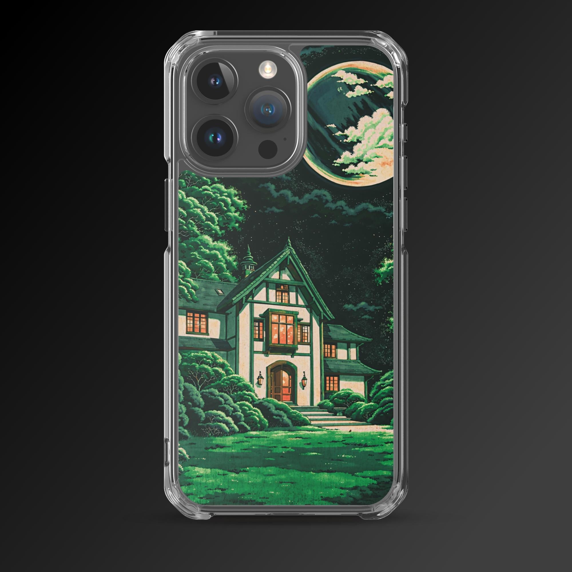 "Crescent night" clear iphone case - Clear iphone case - Ever colorful