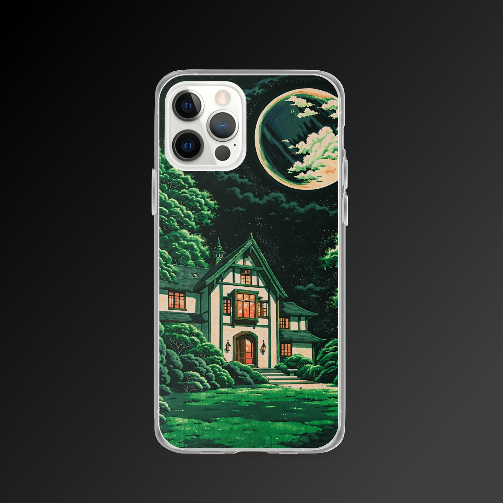 "Crescent night" clear iphone case - Clear iphone case - Ever colorful
