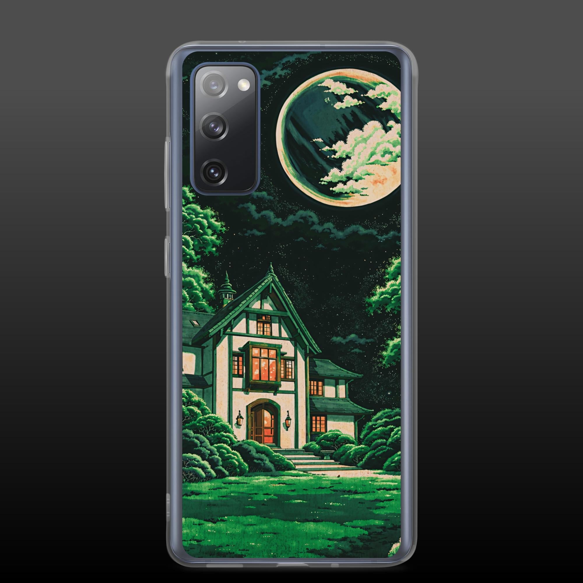 "Crescent night" clear samsung case - Clear samsung case - Ever colorful