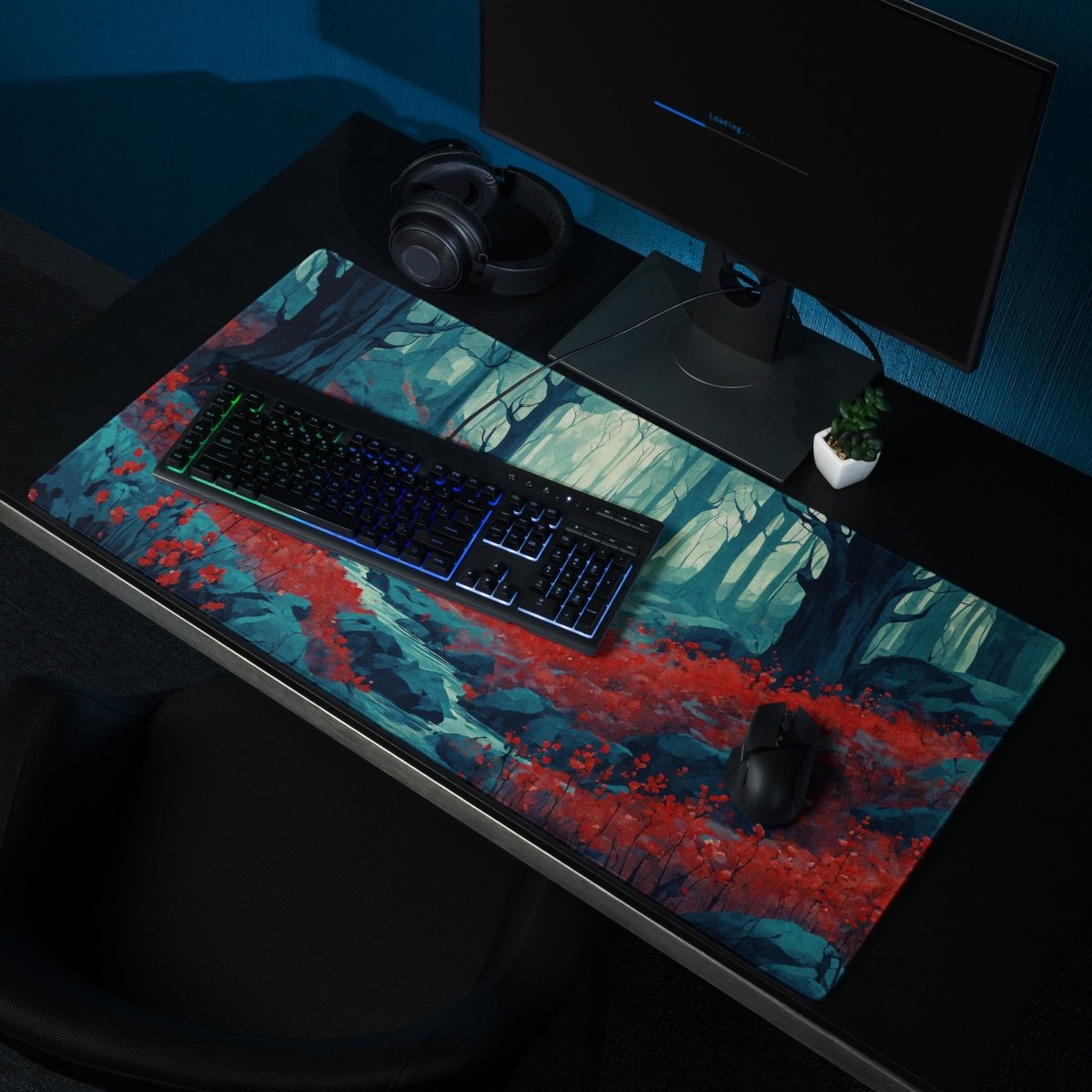 Crimson spring - Gaming mouse pad - Ever colorful