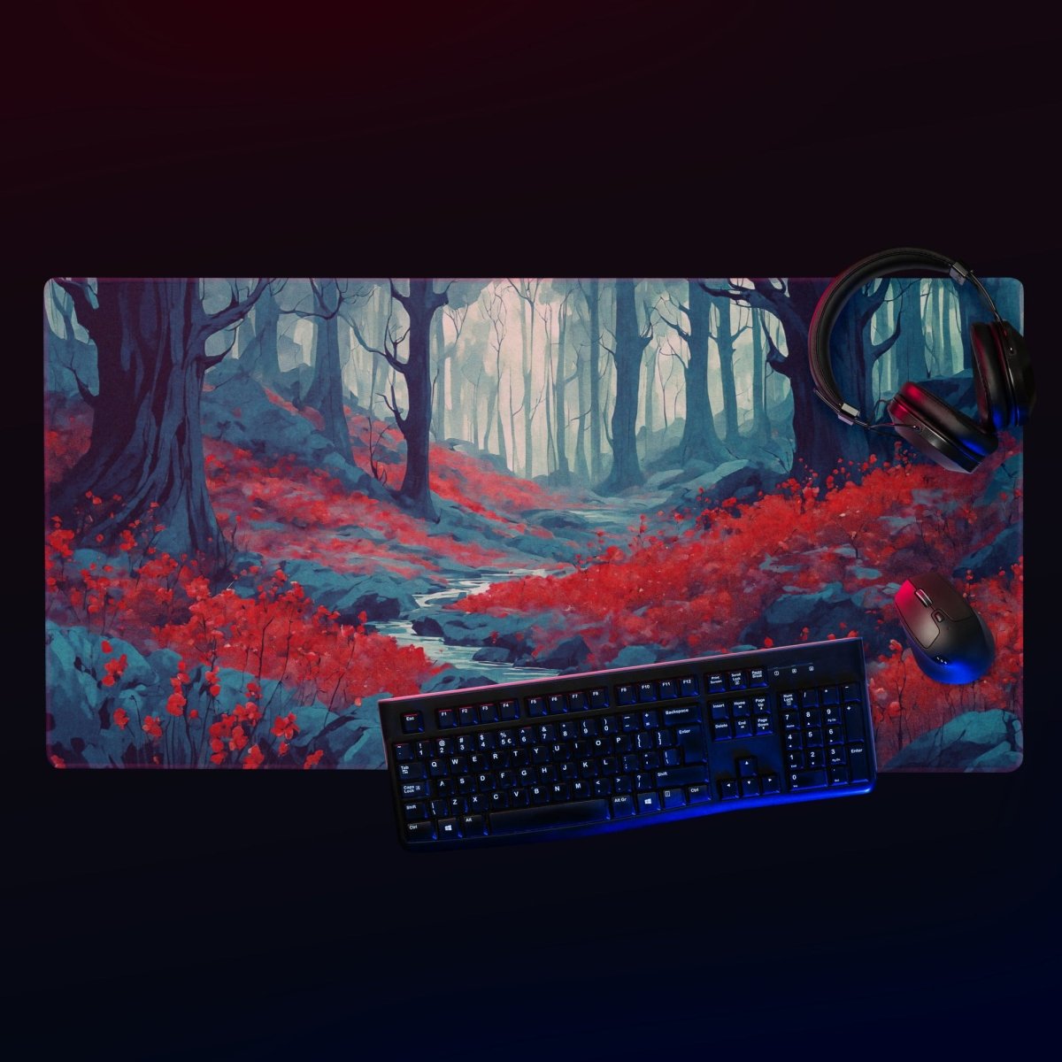 Crimson spring - Gaming mouse pad - Ever colorful
