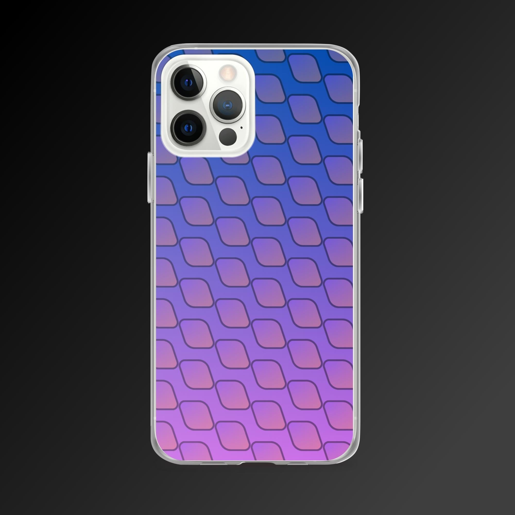 "Diamonds pattern" clear iphone case - Clear iphone case - Ever colorful