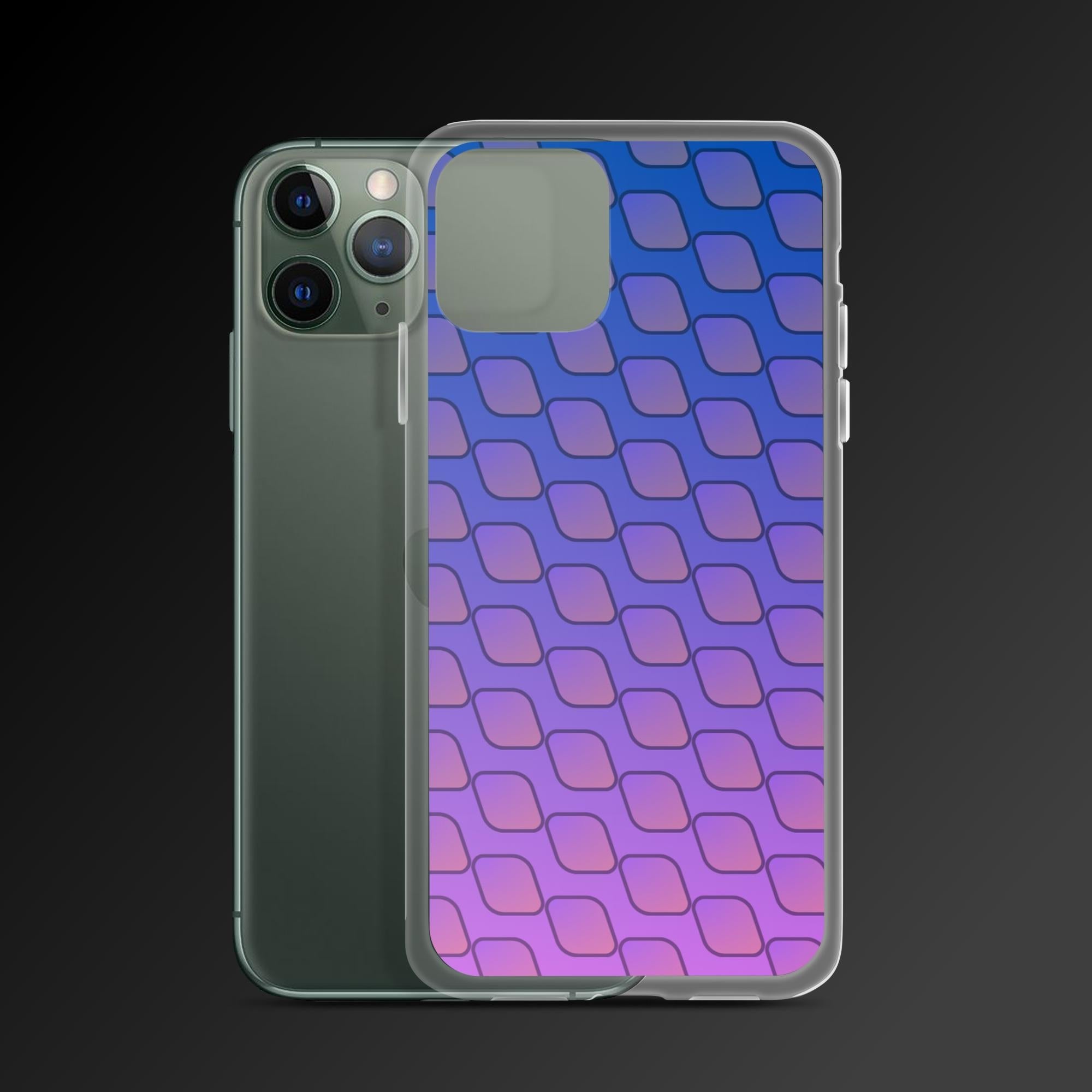"Diamonds pattern" clear iphone case - Clear iphone case - Ever colorful