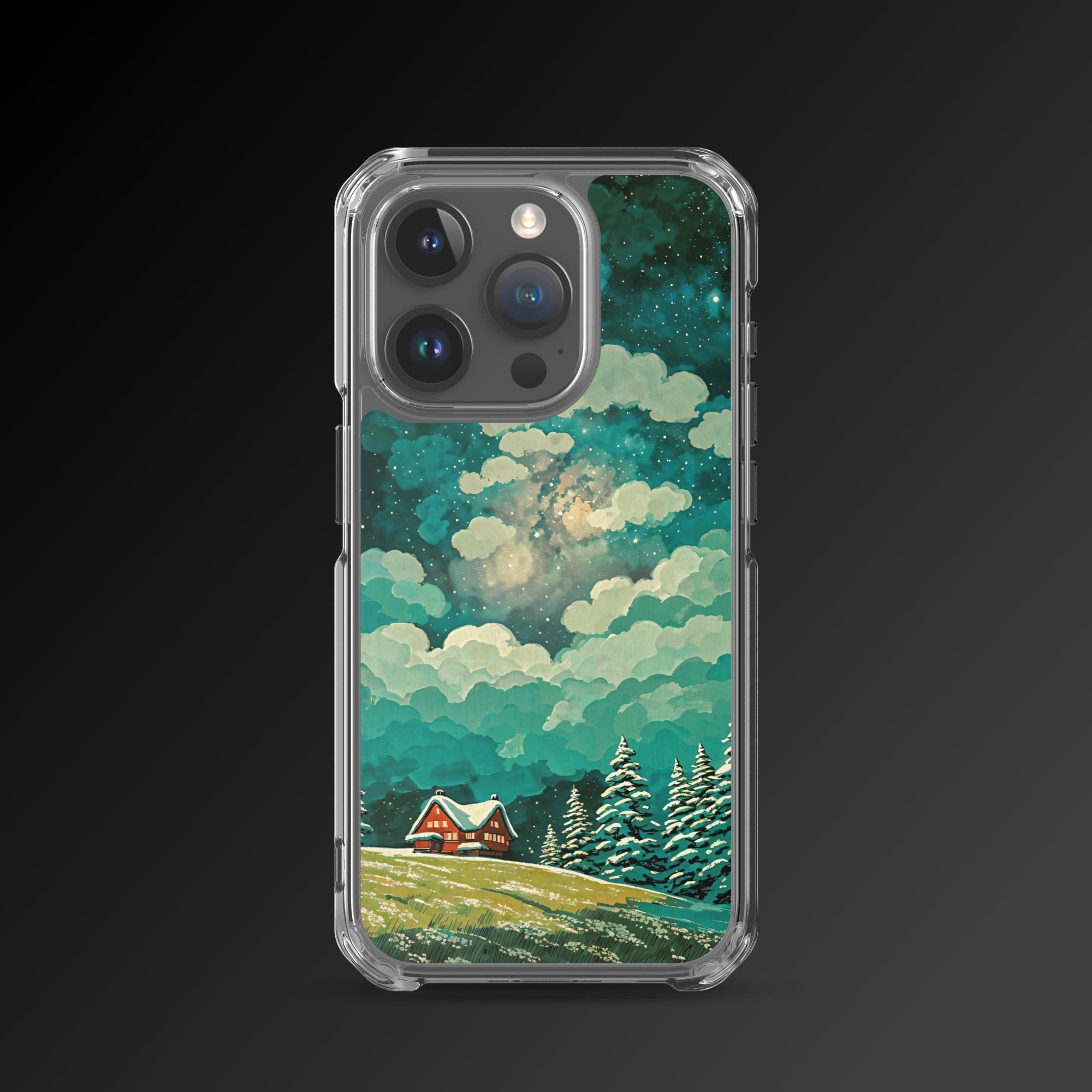 "Distant vision" clear iphone case - Clear iphone case - Ever colorful