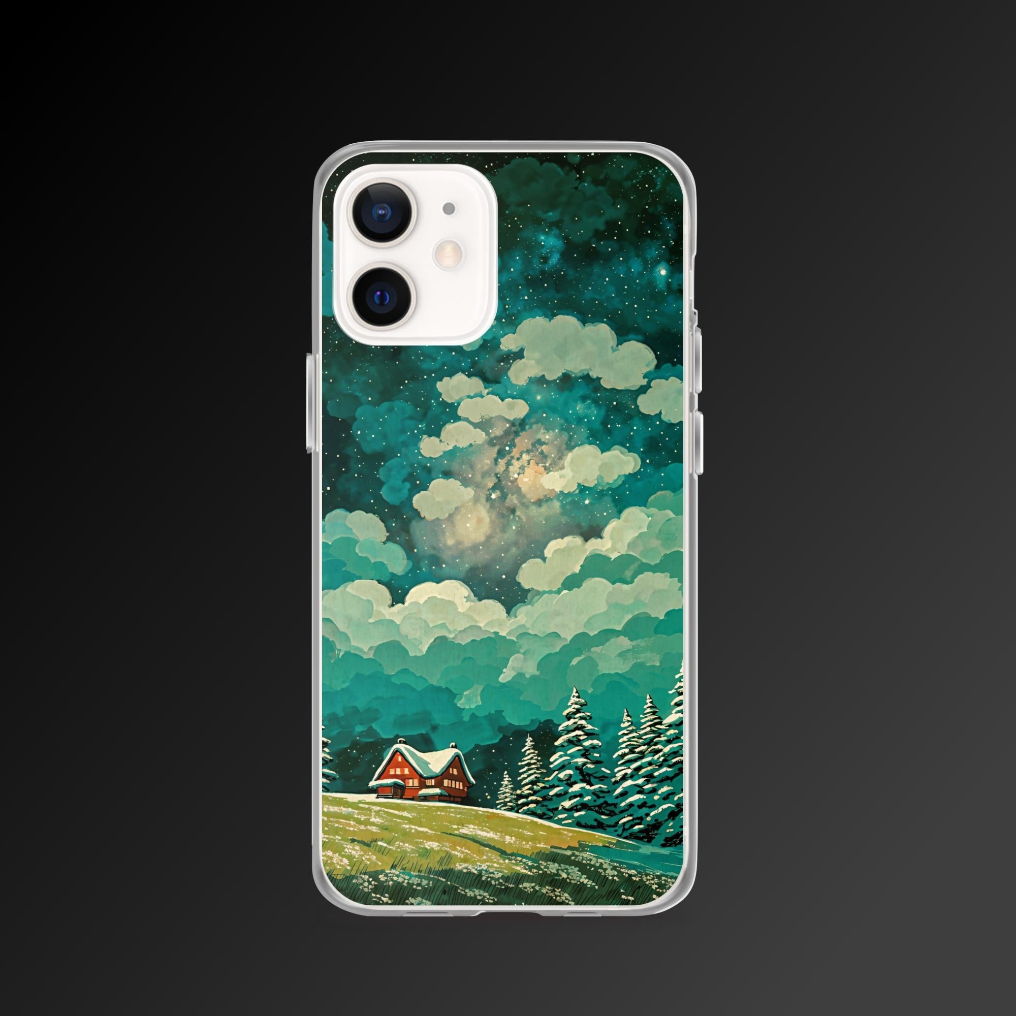 "Distant vision" clear iphone case - Clear iphone case - Ever colorful