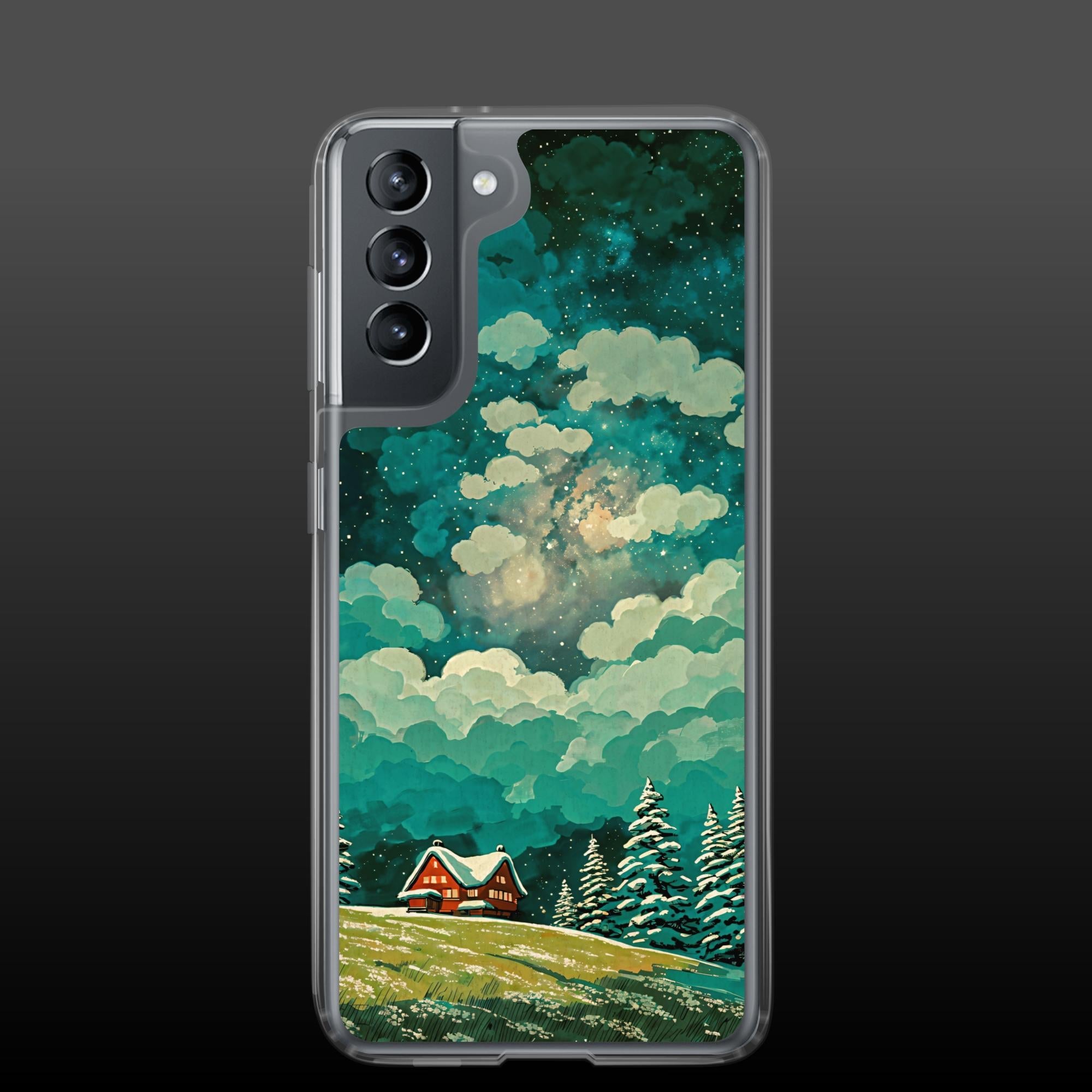 "Distant vision" clear samsung case - Clear samsung case - Ever colorful