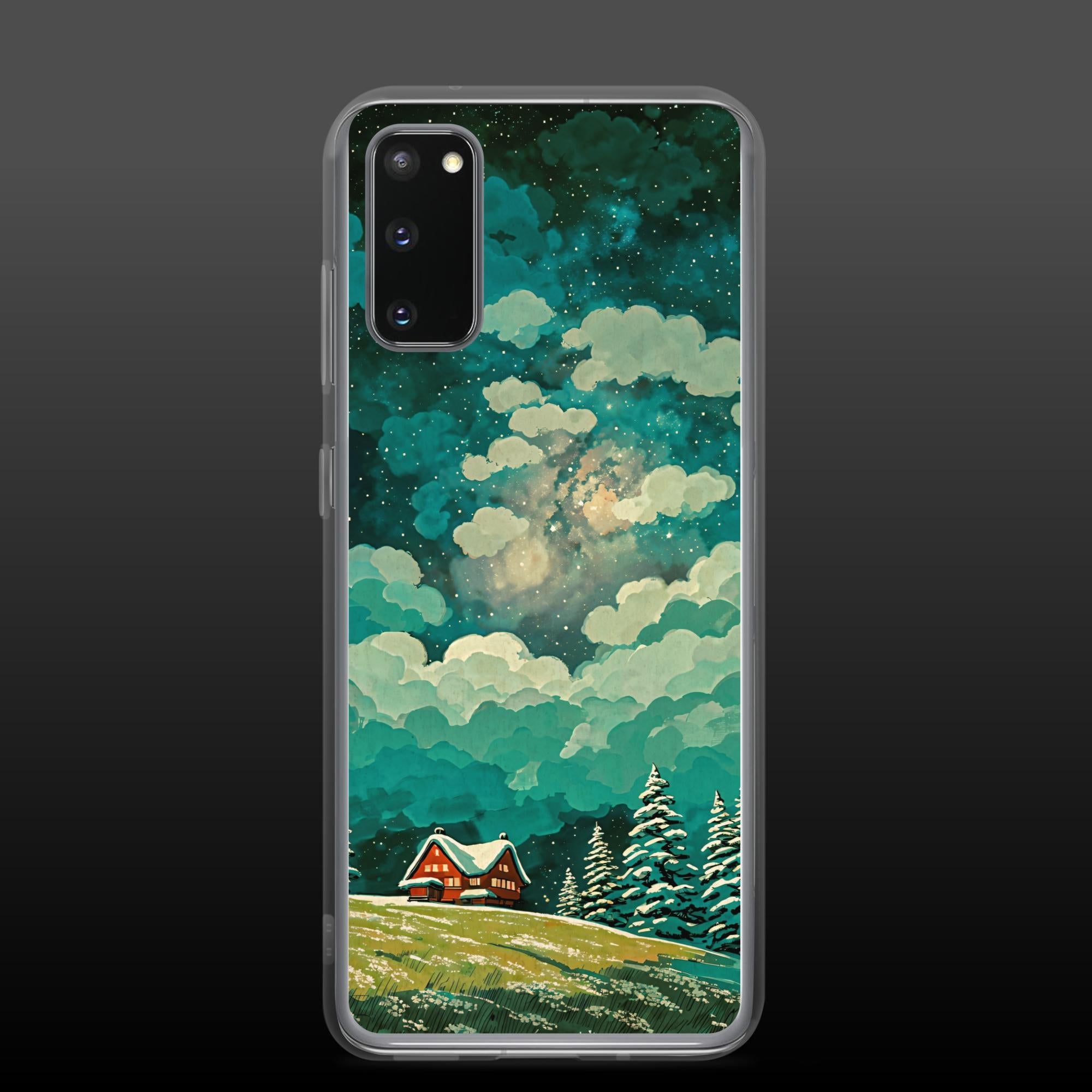 "Distant vision" clear samsung case - Clear samsung case - Ever colorful