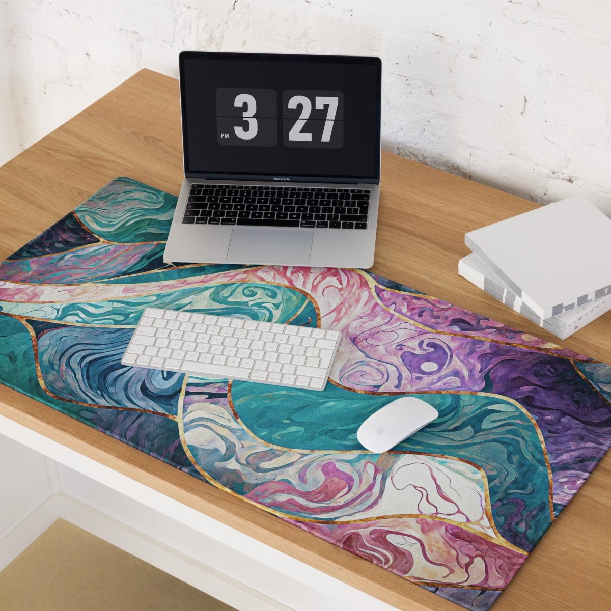 Dragon abstraction - Gaming mouse pad - Ever colorful