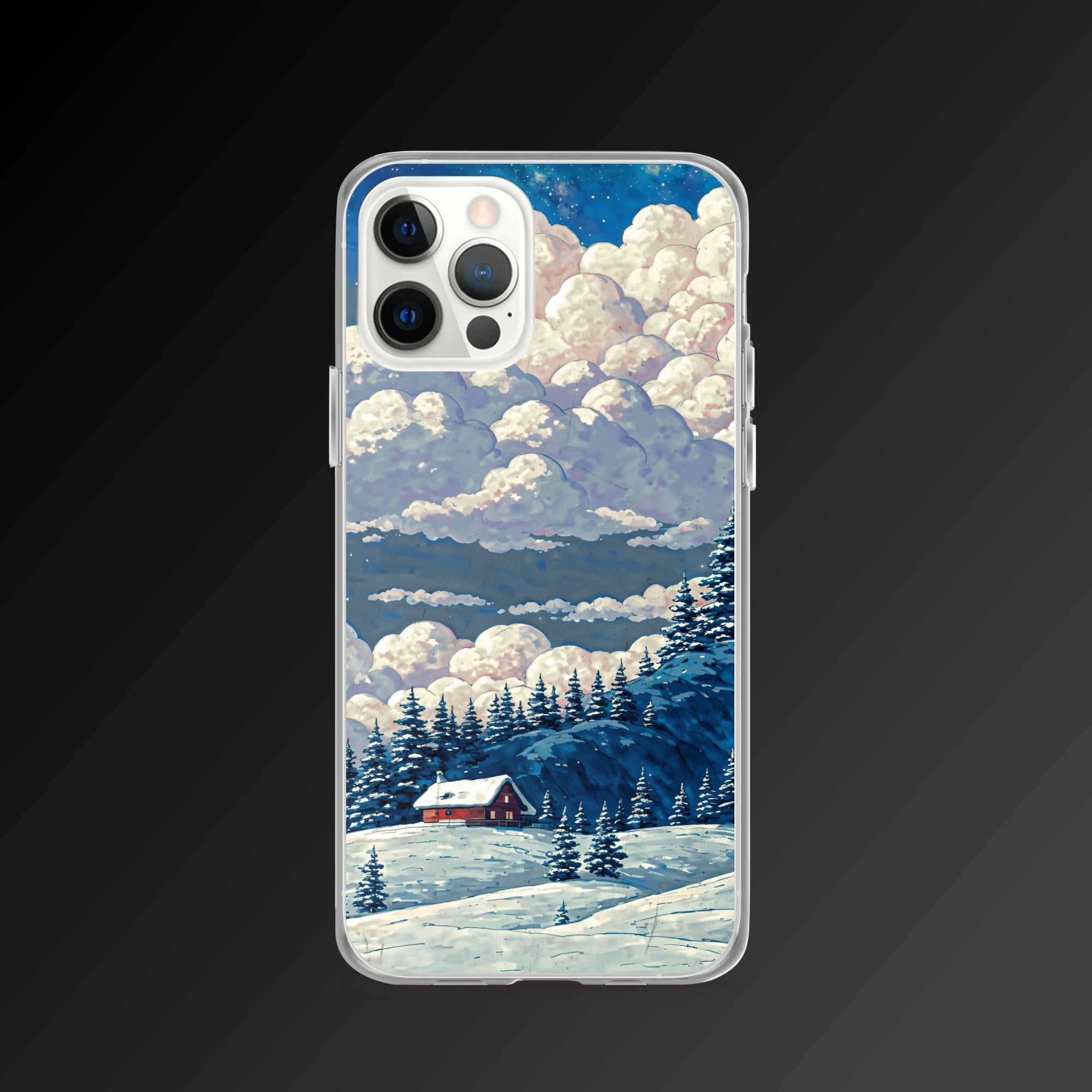 "Eerie ridge" clear iphone case - Clear iphone case - Ever colorful