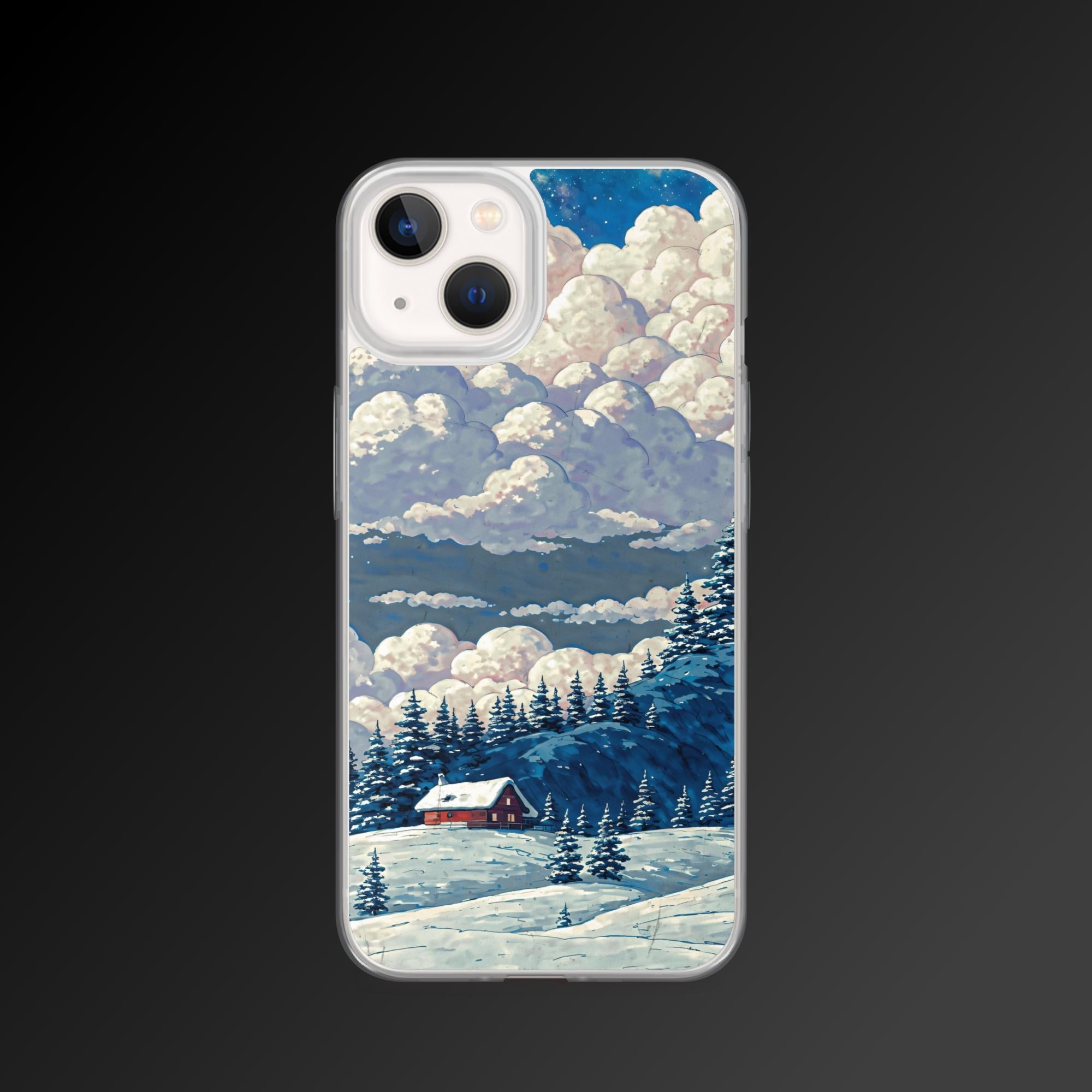 "Eerie ridge" clear iphone case - Clear iphone case - Ever colorful