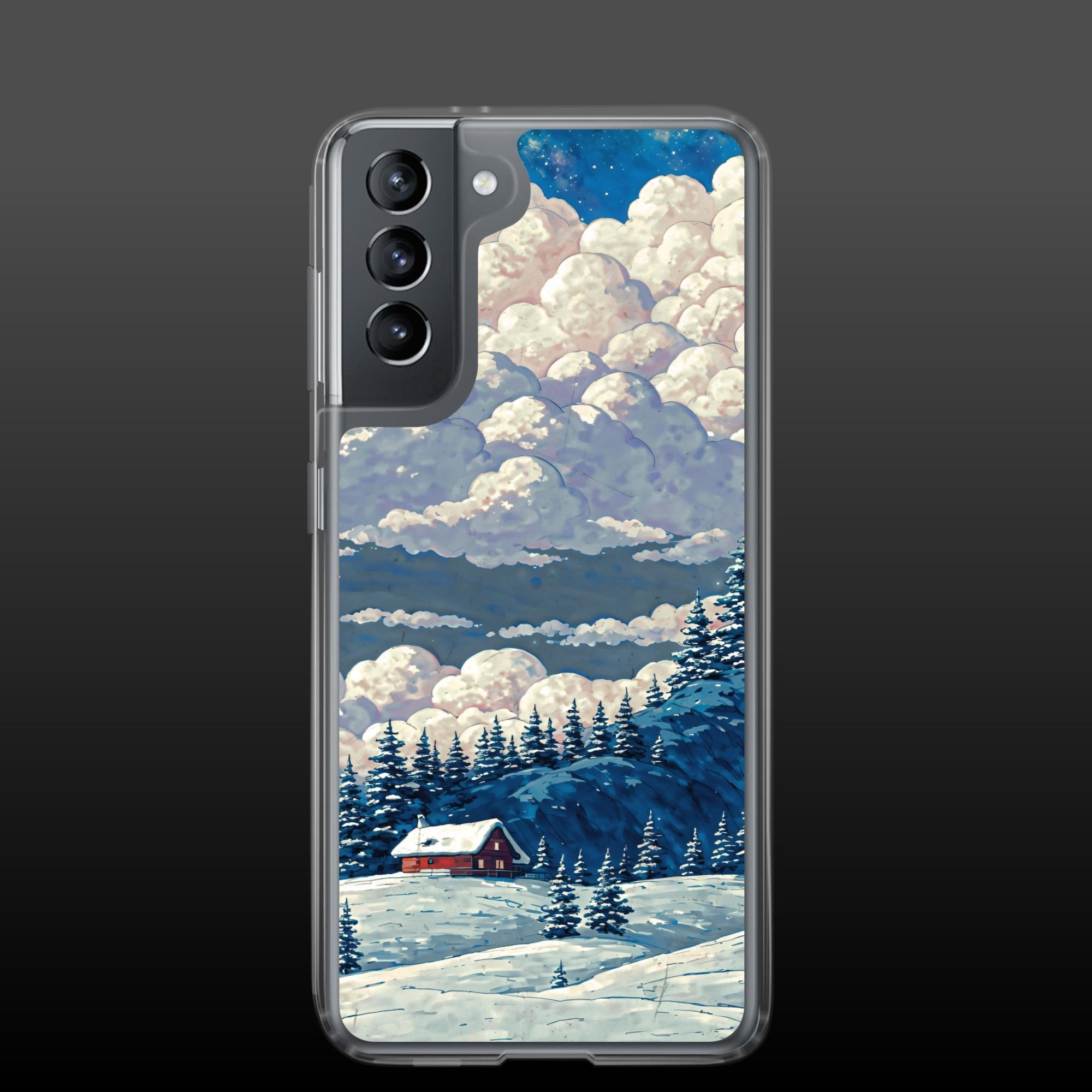 "Eerie ridge" clear samsung case - Clear samsung case - Ever colorful