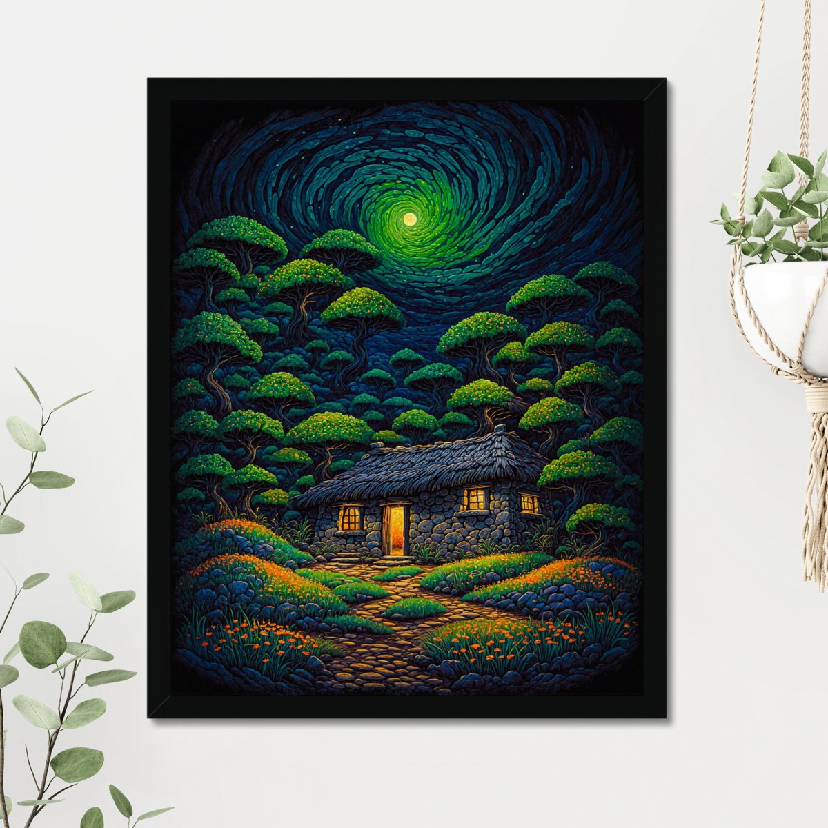 Emerald rock tavern - Art print - Poster - Ever colorful