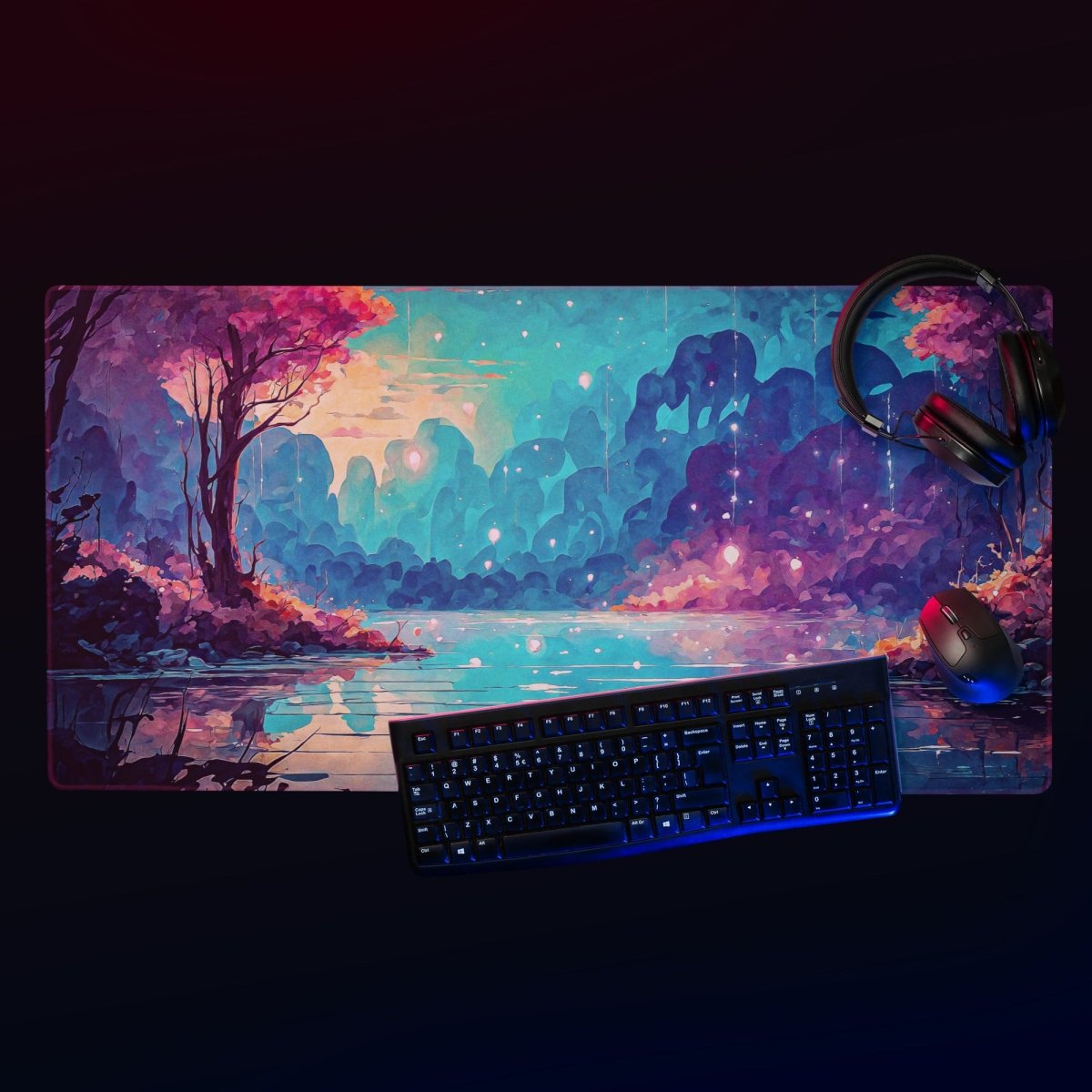 Enchanted forest - Gaming mouse pad - Ever colorful