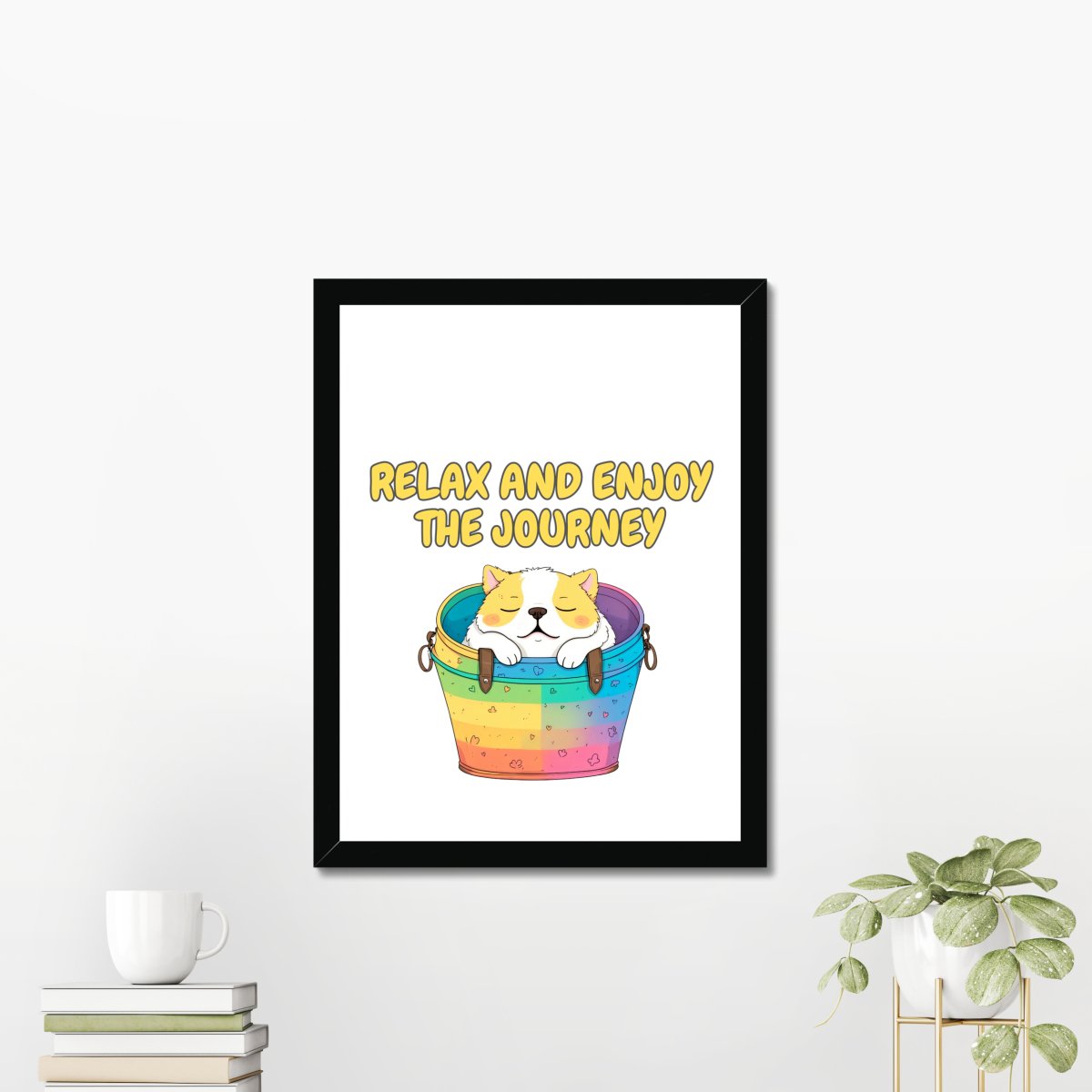 Enjoy the journey - Art print - Poster - Ever colorful