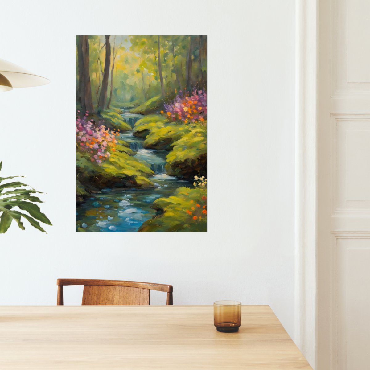 Fairy forest spring - Art print - Poster - Ever colorful