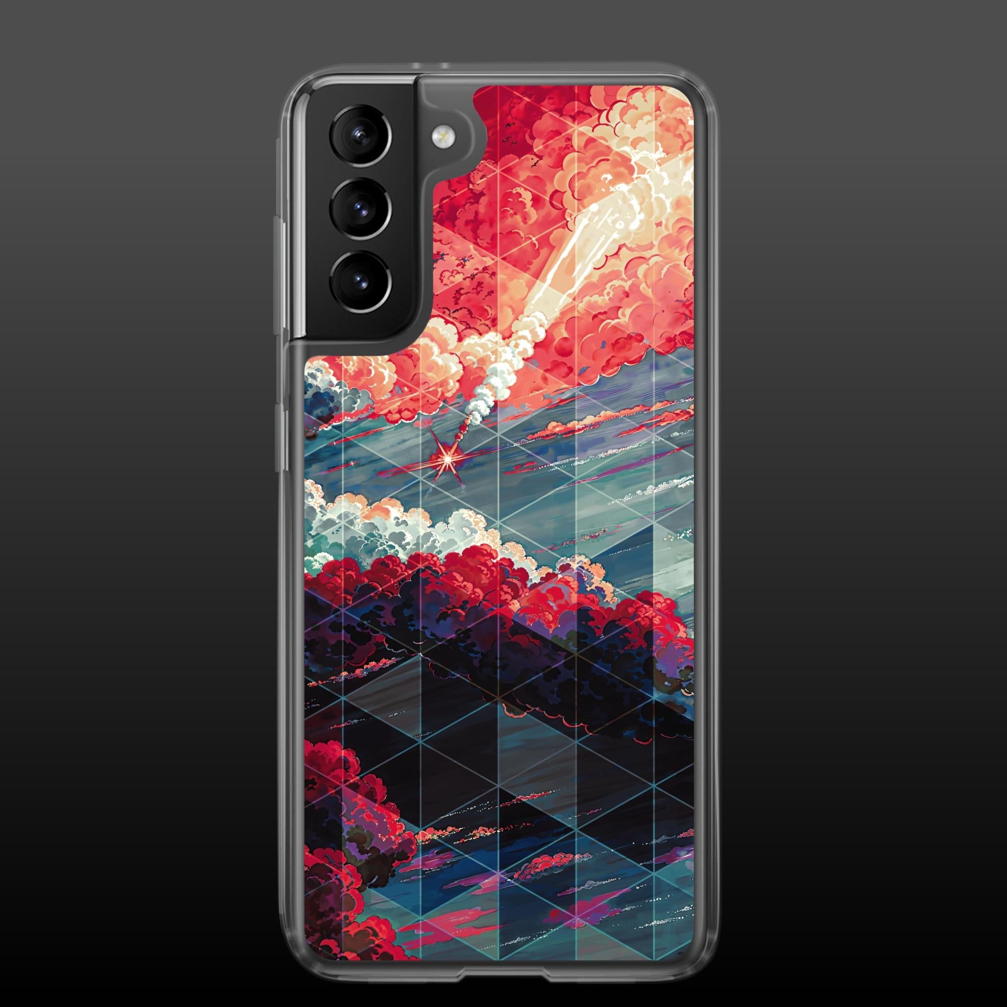 "Falling cataclysm" clear samsung case - Clear samsung case - Ever colorful