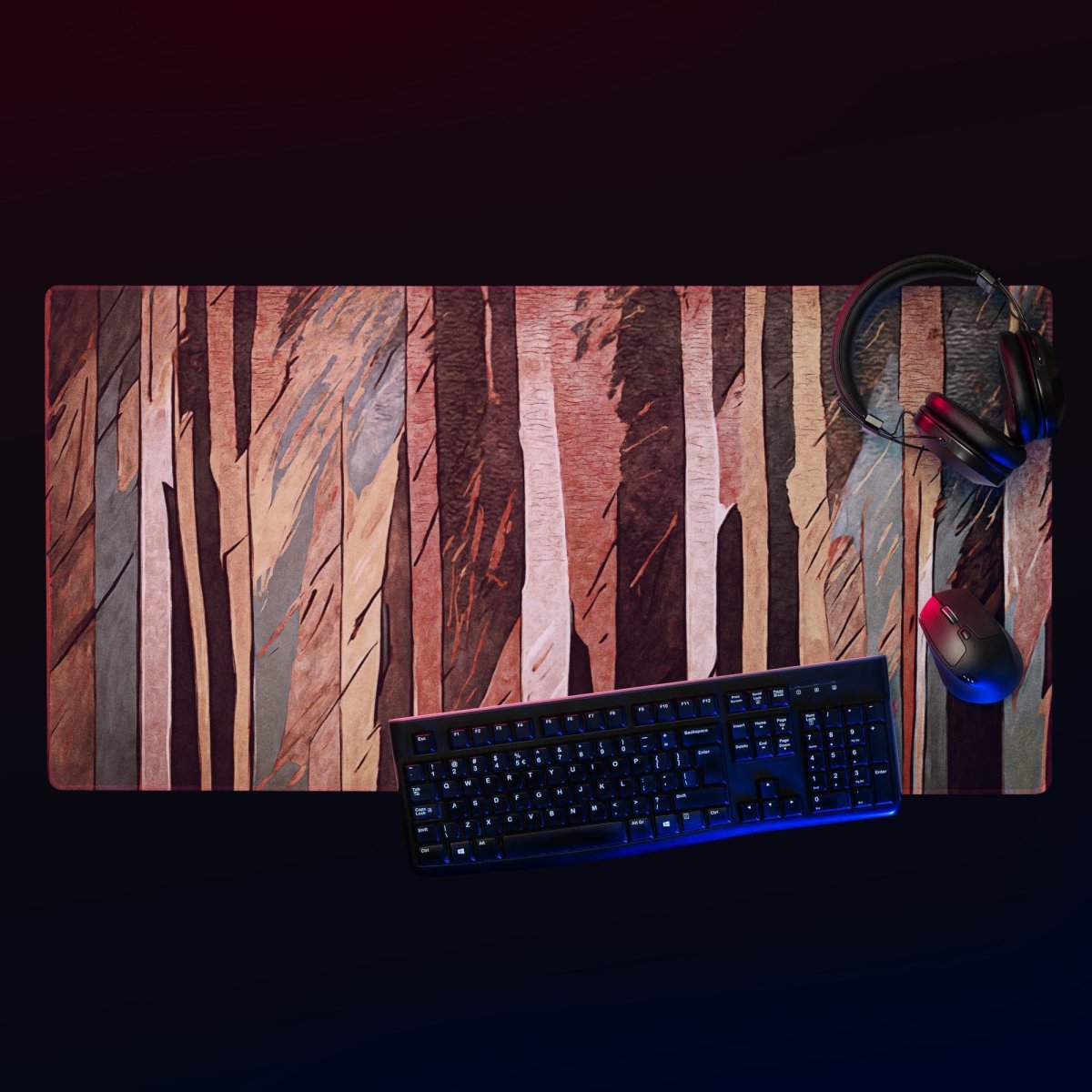 Feral columns - Gaming mouse pad - Ever colorful