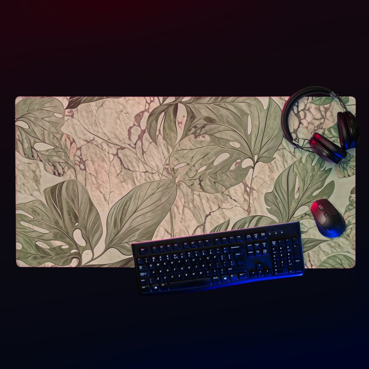 Floral beauty - Gaming mouse pad - Ever colorful