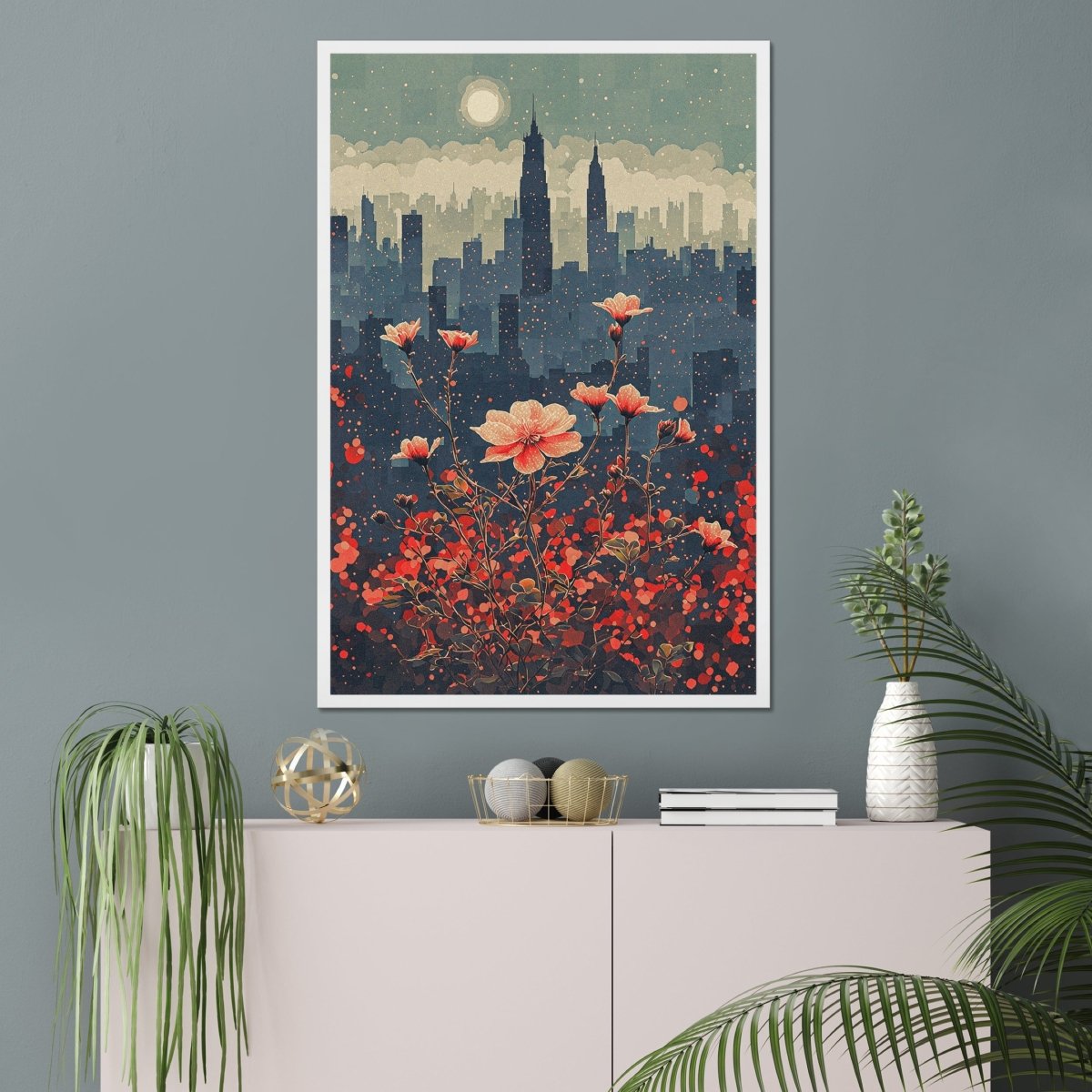 Floral harmony - Art print - Poster - Ever colorful