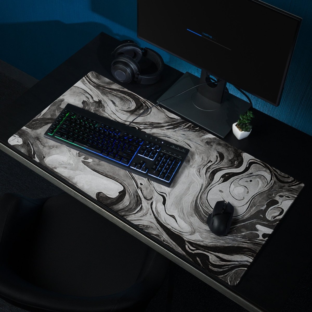 Flowing space - Gaming mouse pad - Ever colorful