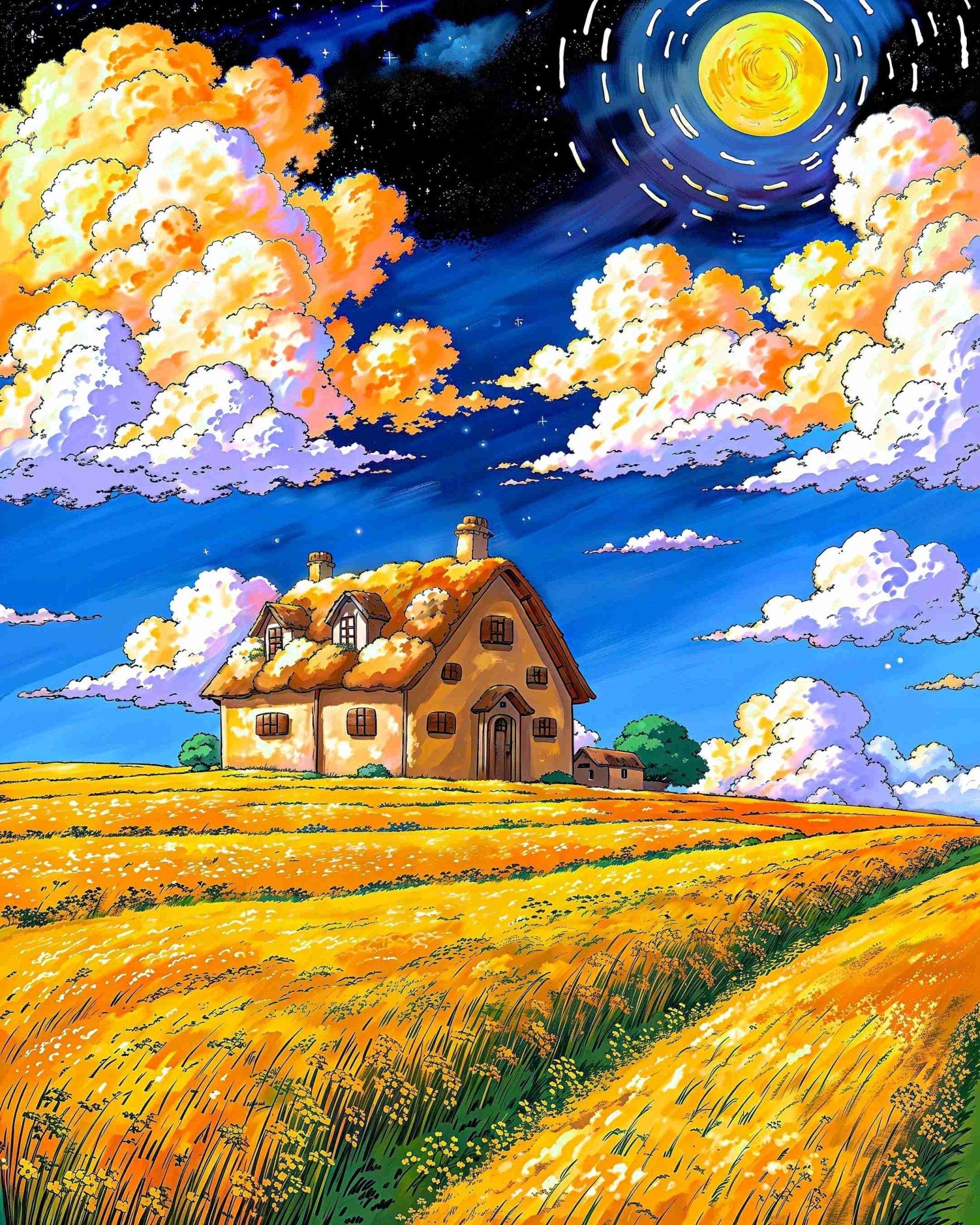 Fluffy homestead - Poster - Ever colorful