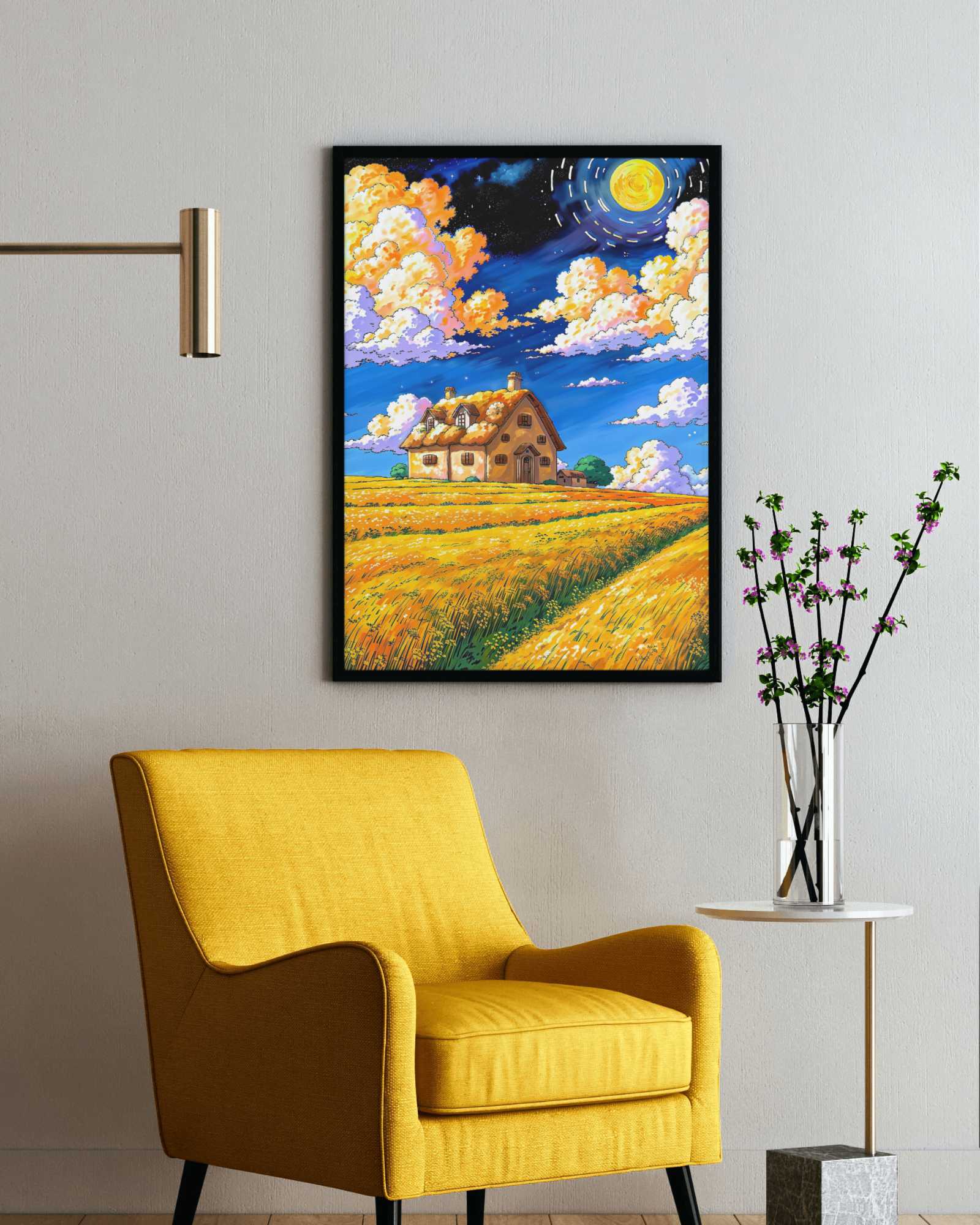 Fluffy homestead - Poster - Ever colorful