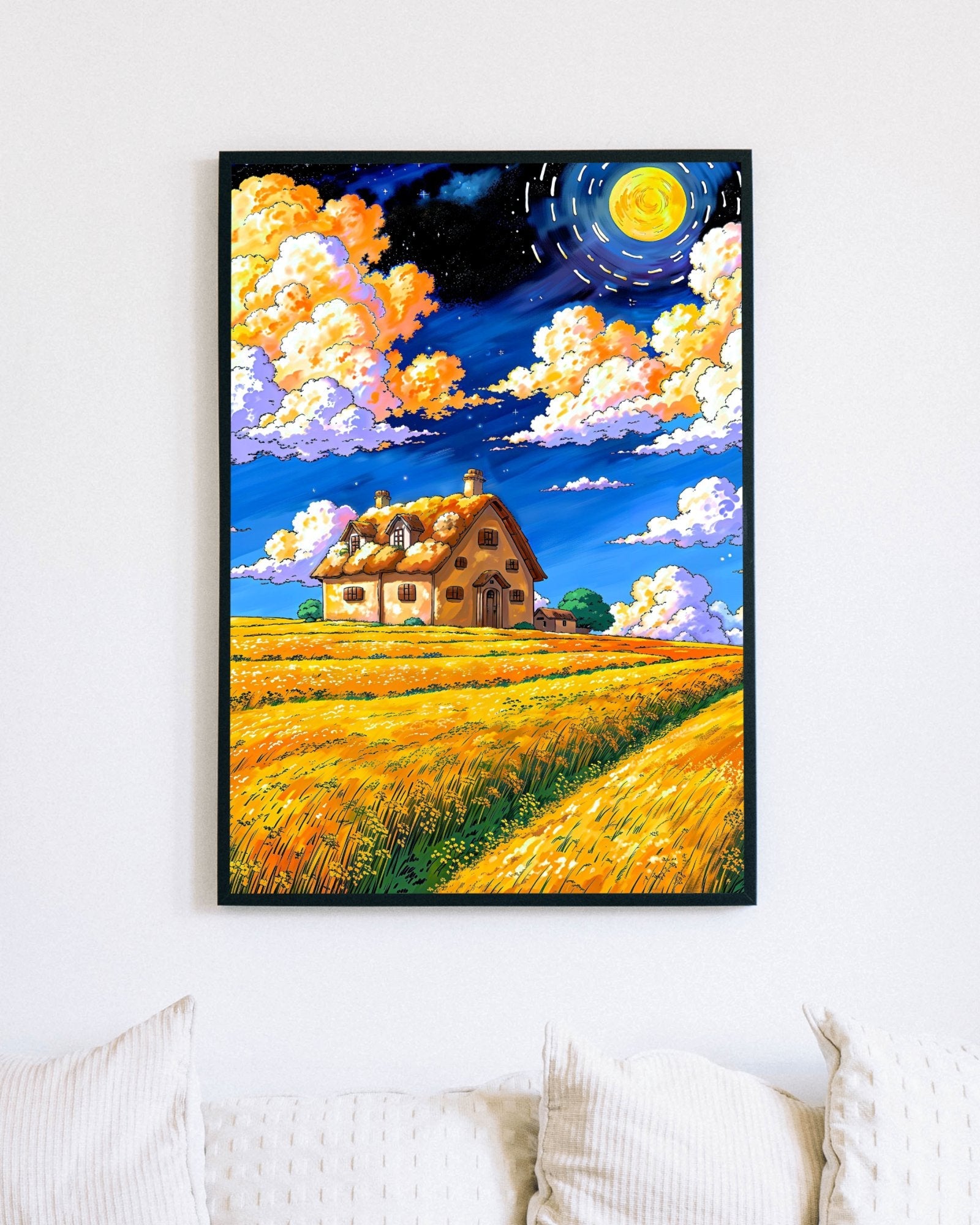 Fluffy homestead - Poster - Ever colorful