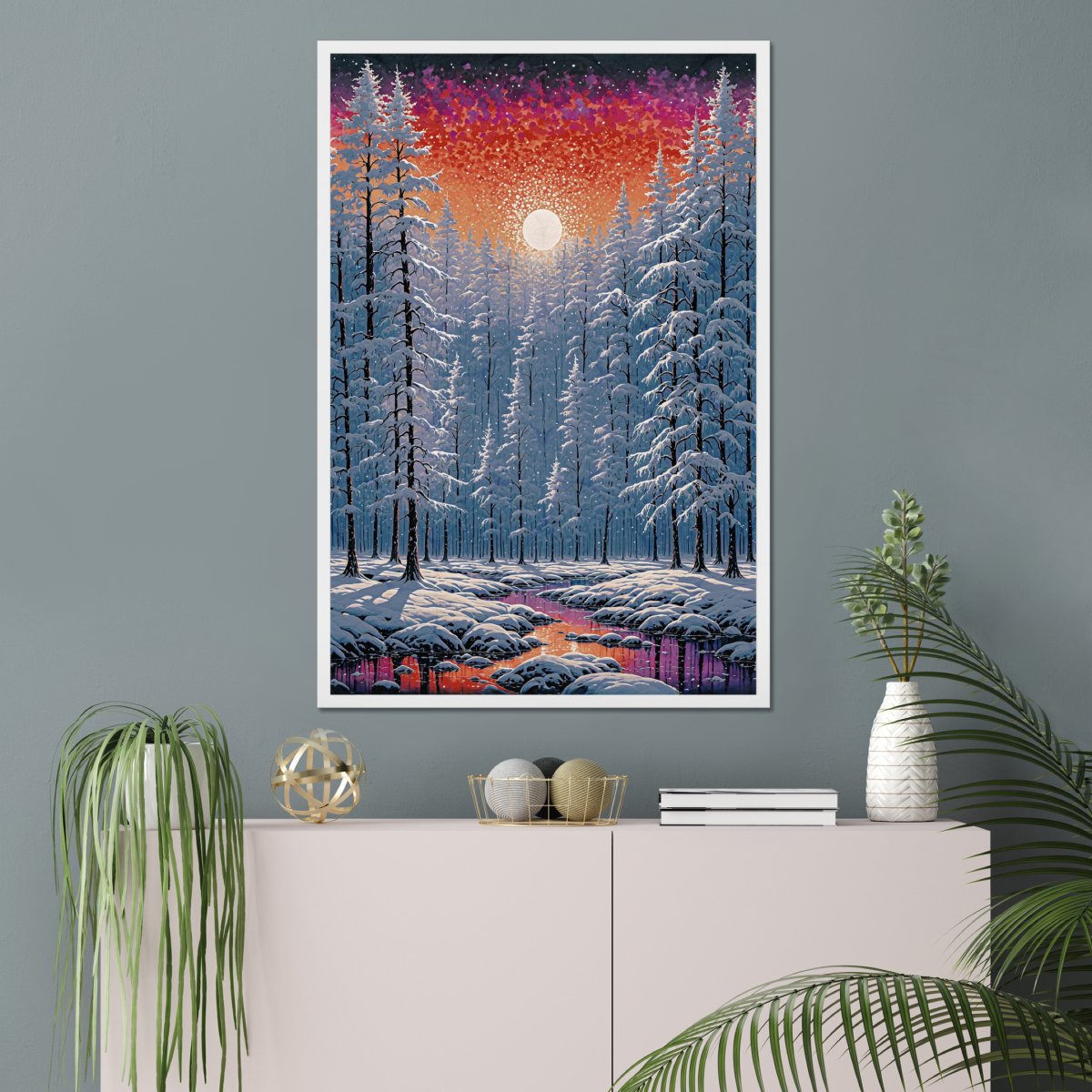 Frosty spring - Art print - Poster - Ever colorful