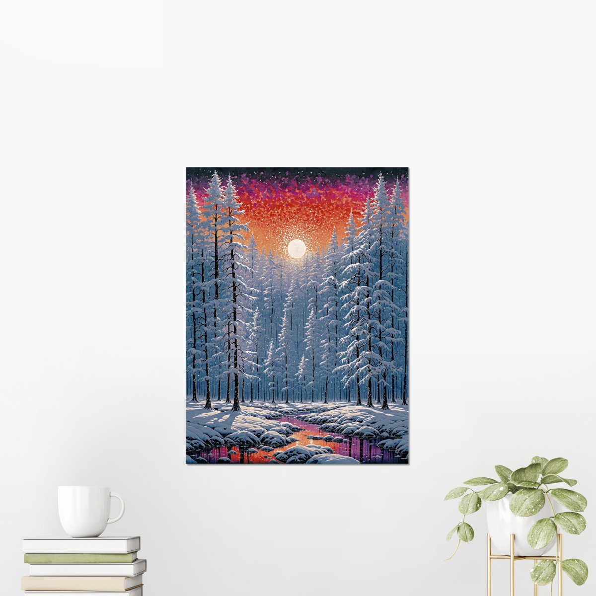 Frosty spring - Art print - Poster - Ever colorful