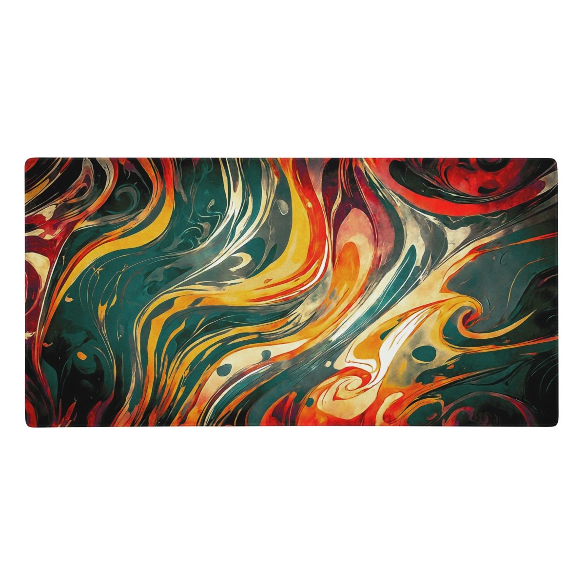 Glaring markings - Gaming mouse pad - Ever colorful