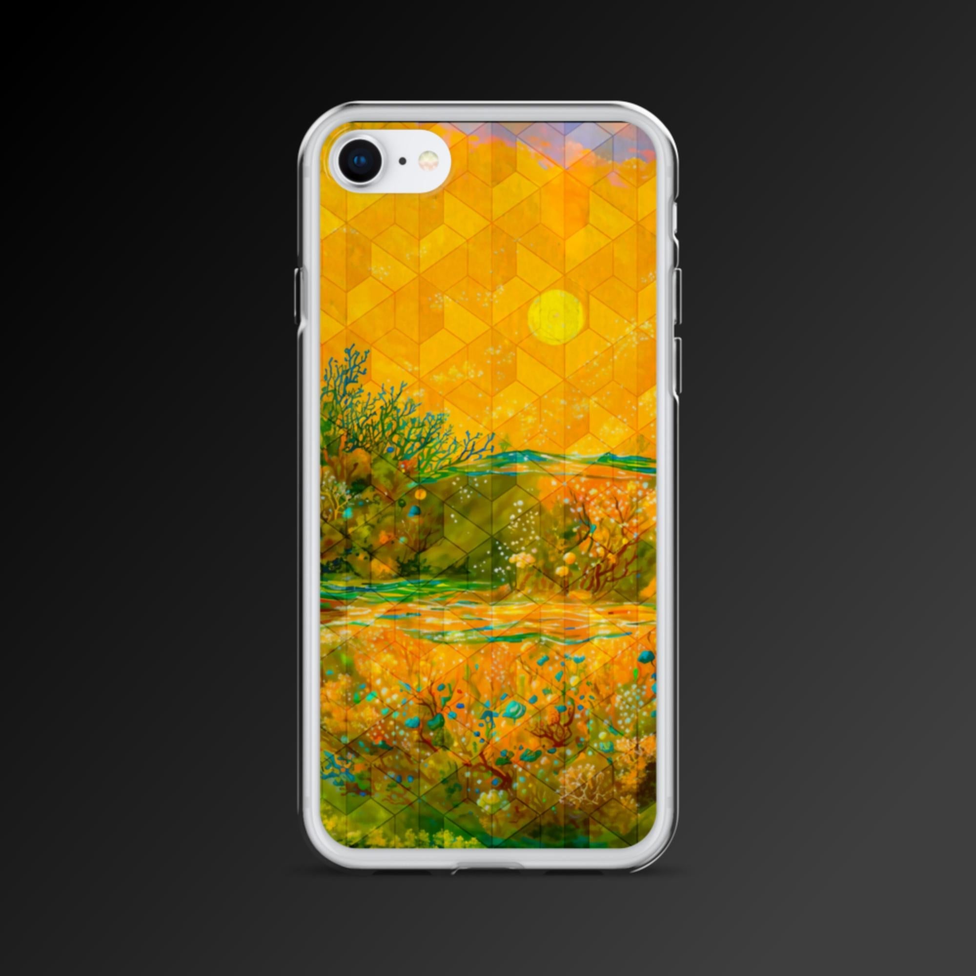 "Golden reef" clear iphone case - Clear iphone case - Ever colorful