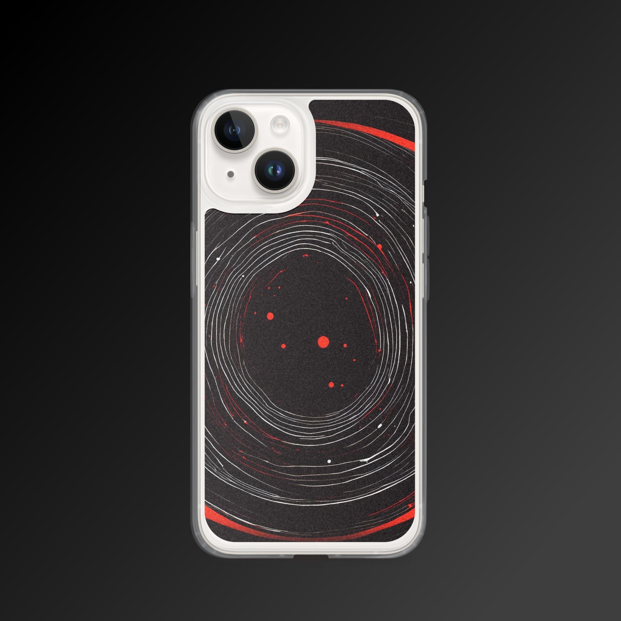 "Gory black hole" clear iphone case - Clear iphone case - Ever colorful