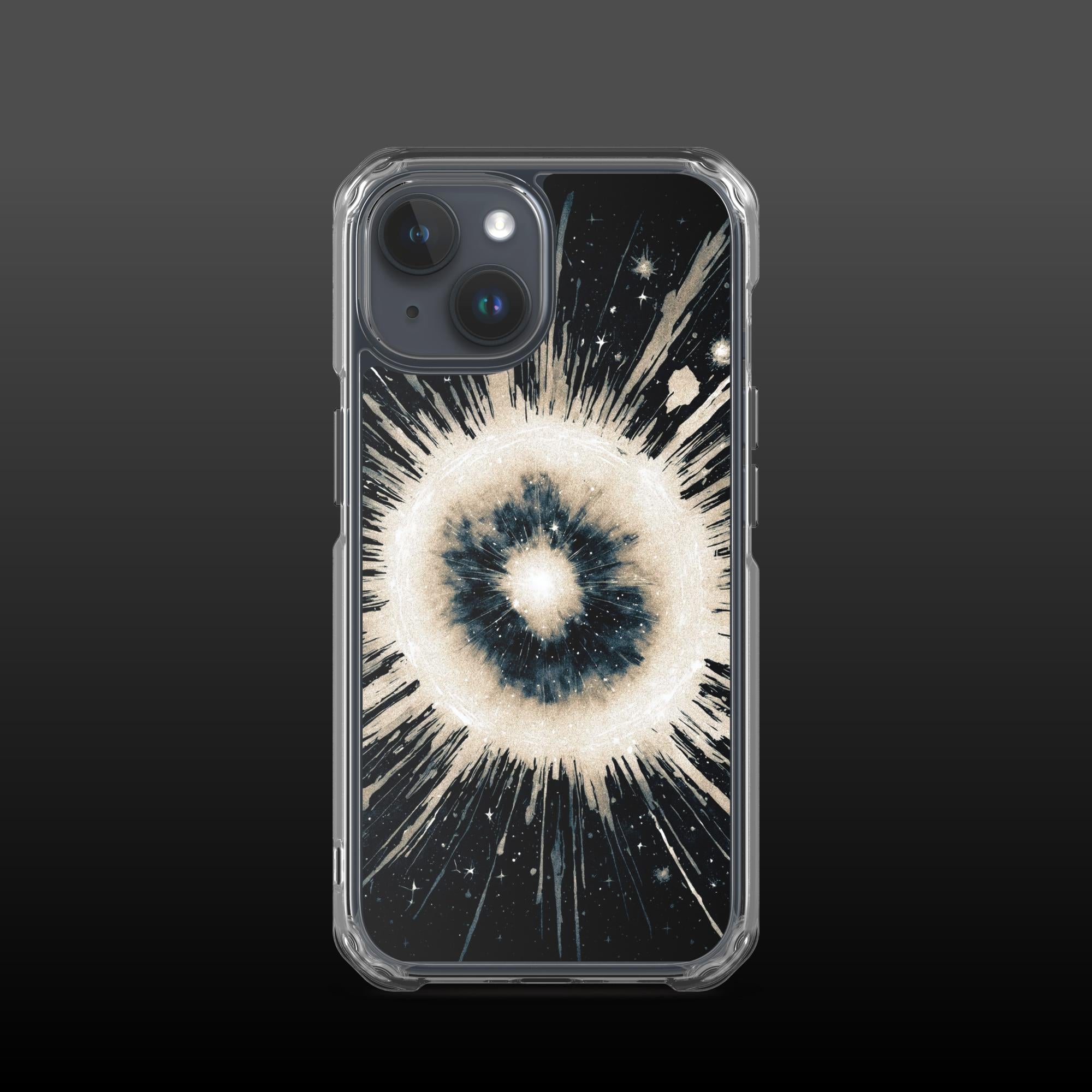 "Grayscale nova" clear iphone case - Clear iphone case - Ever colorful