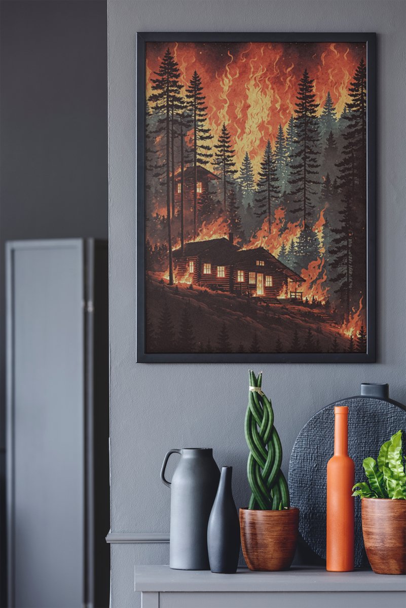Hellfire - Art print - Poster - Ever colorful
