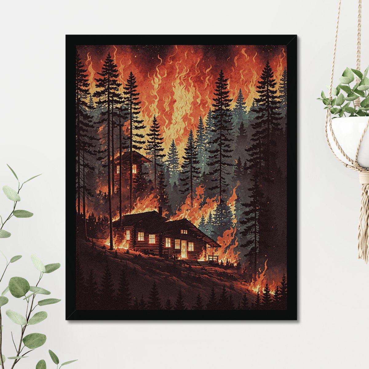 Hellfire - Art print - Poster - Ever colorful