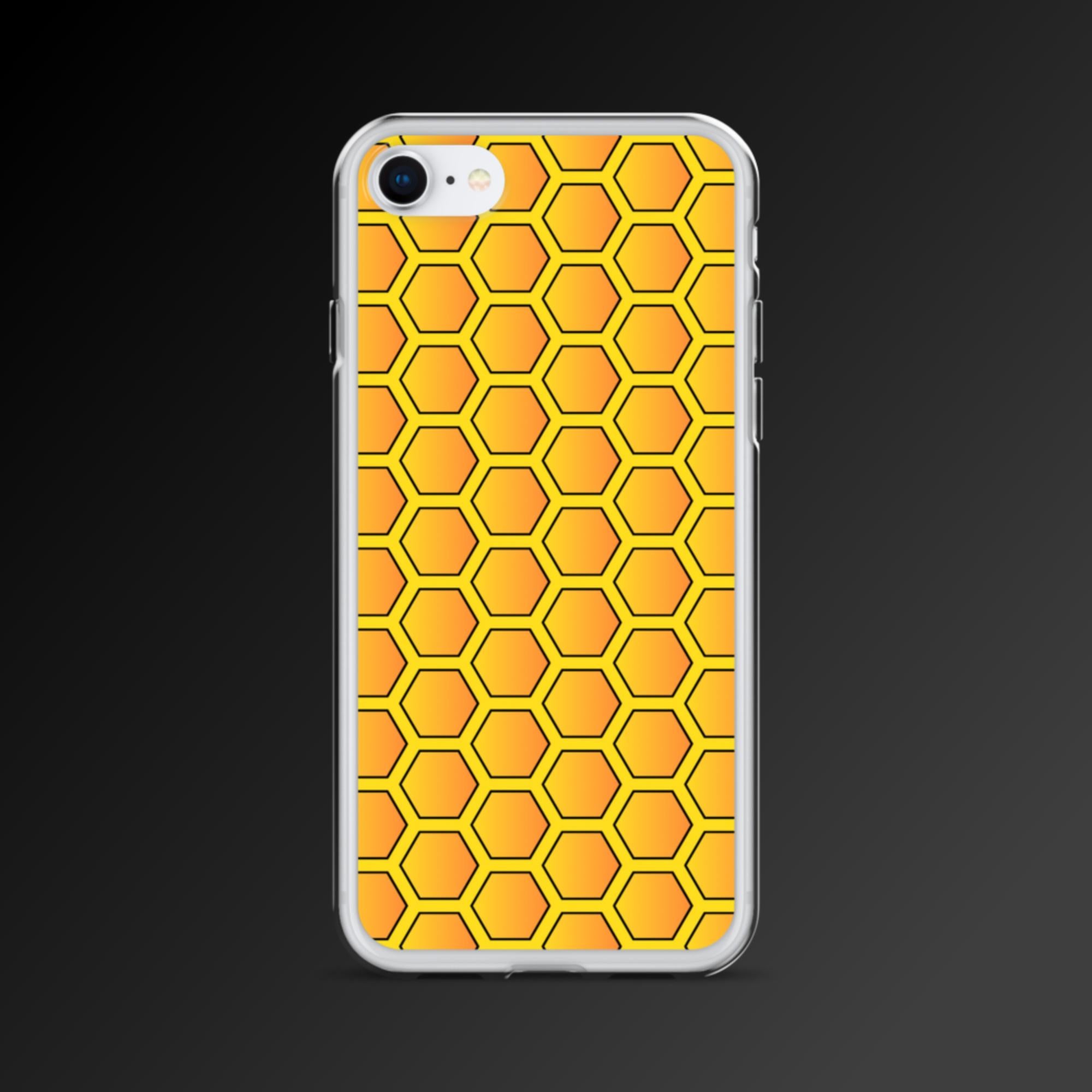 "Honey comb pattern" clear iphone case - Clear iphone case - Ever colorful