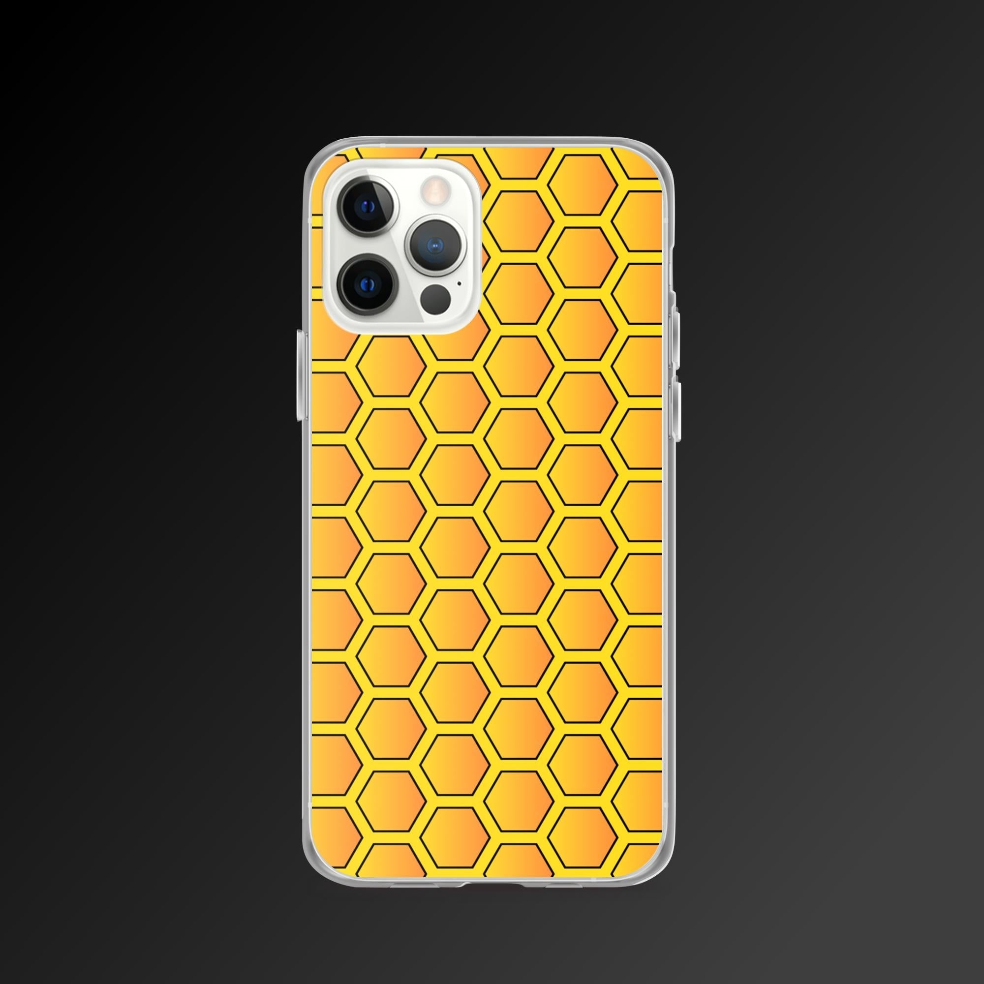 "Honey comb pattern" clear iphone case - Clear iphone case - Ever colorful