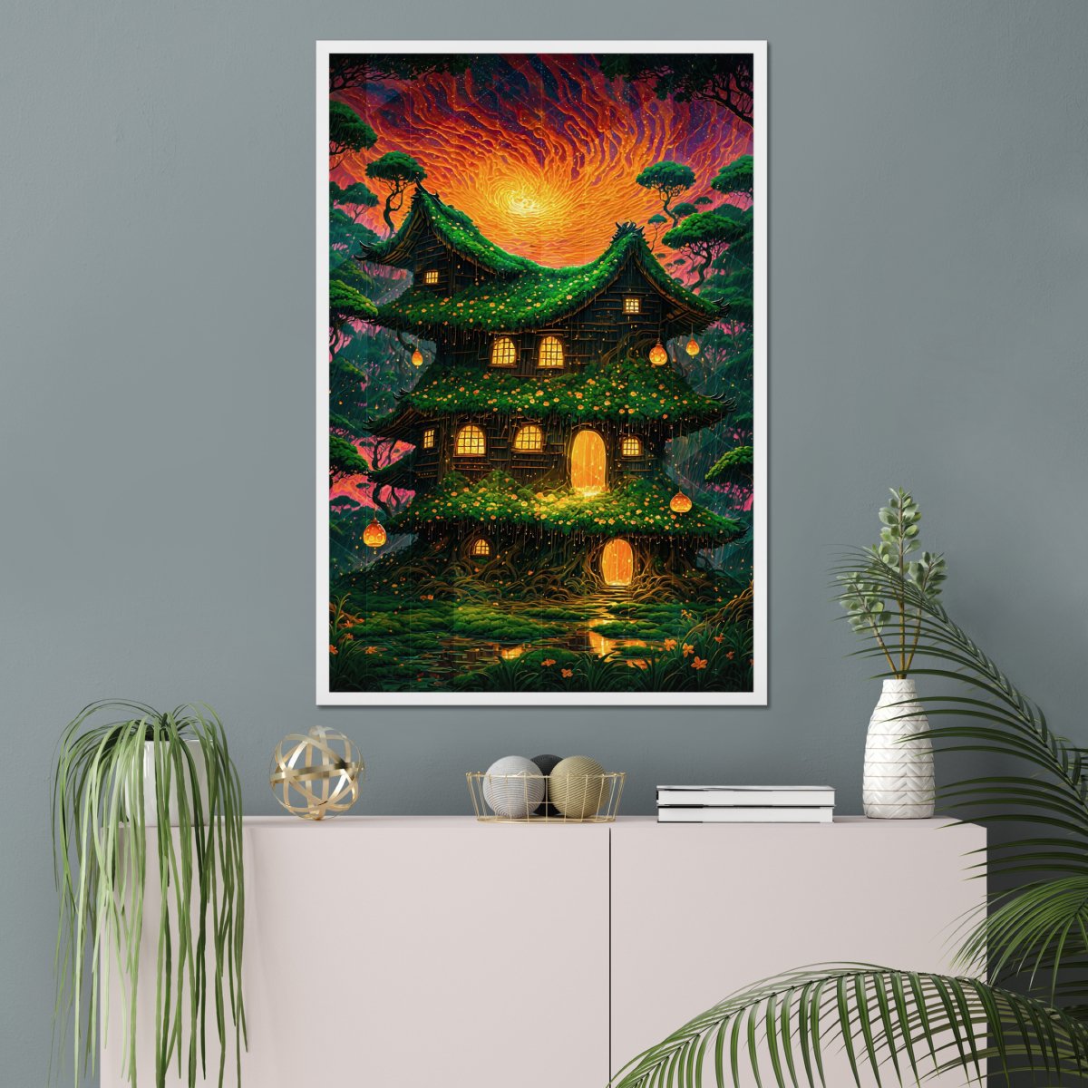 Honey maelstrom - Art print - Poster - Ever colorful