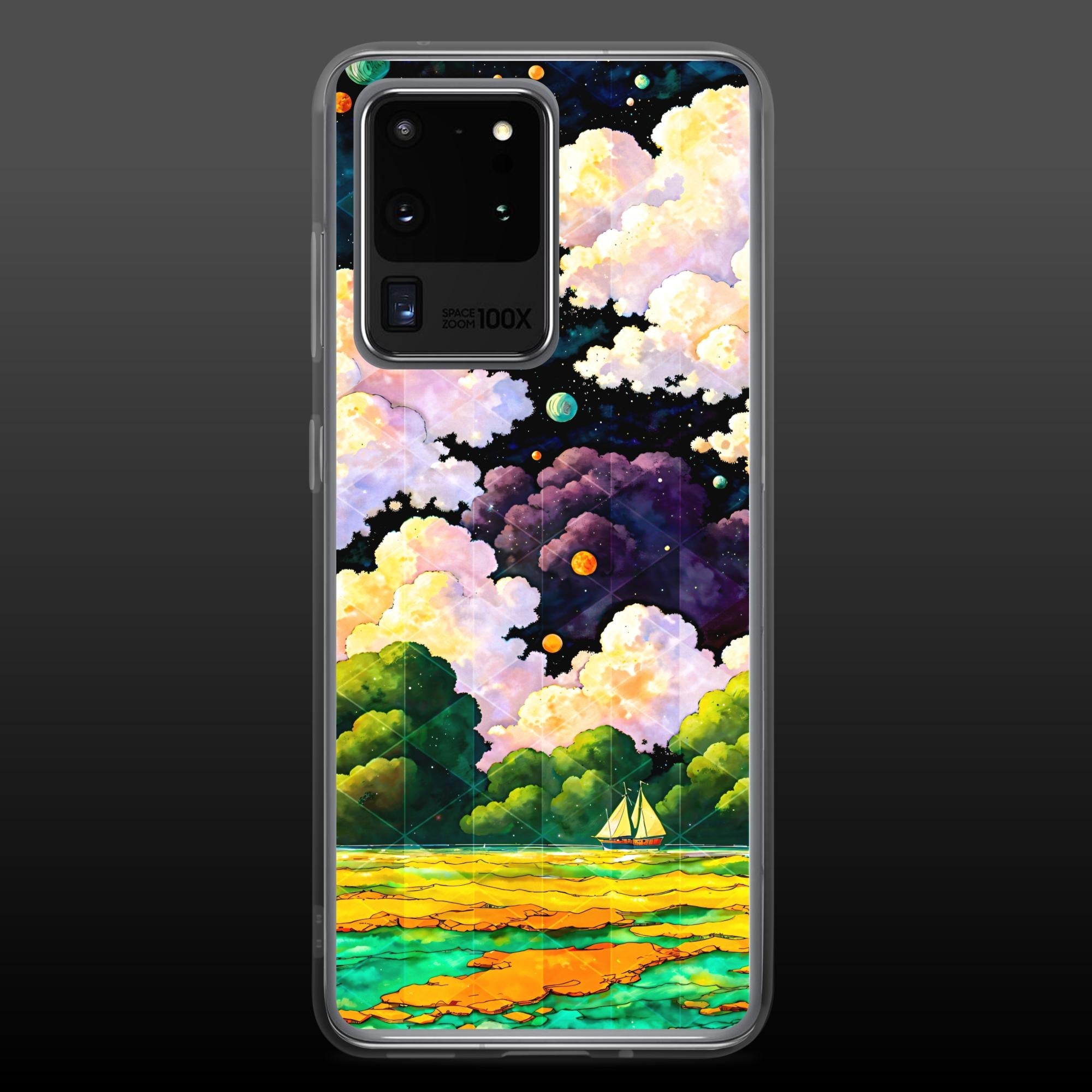 "Horizon quest" clear samsung case - Clear samsung case - Ever colorful