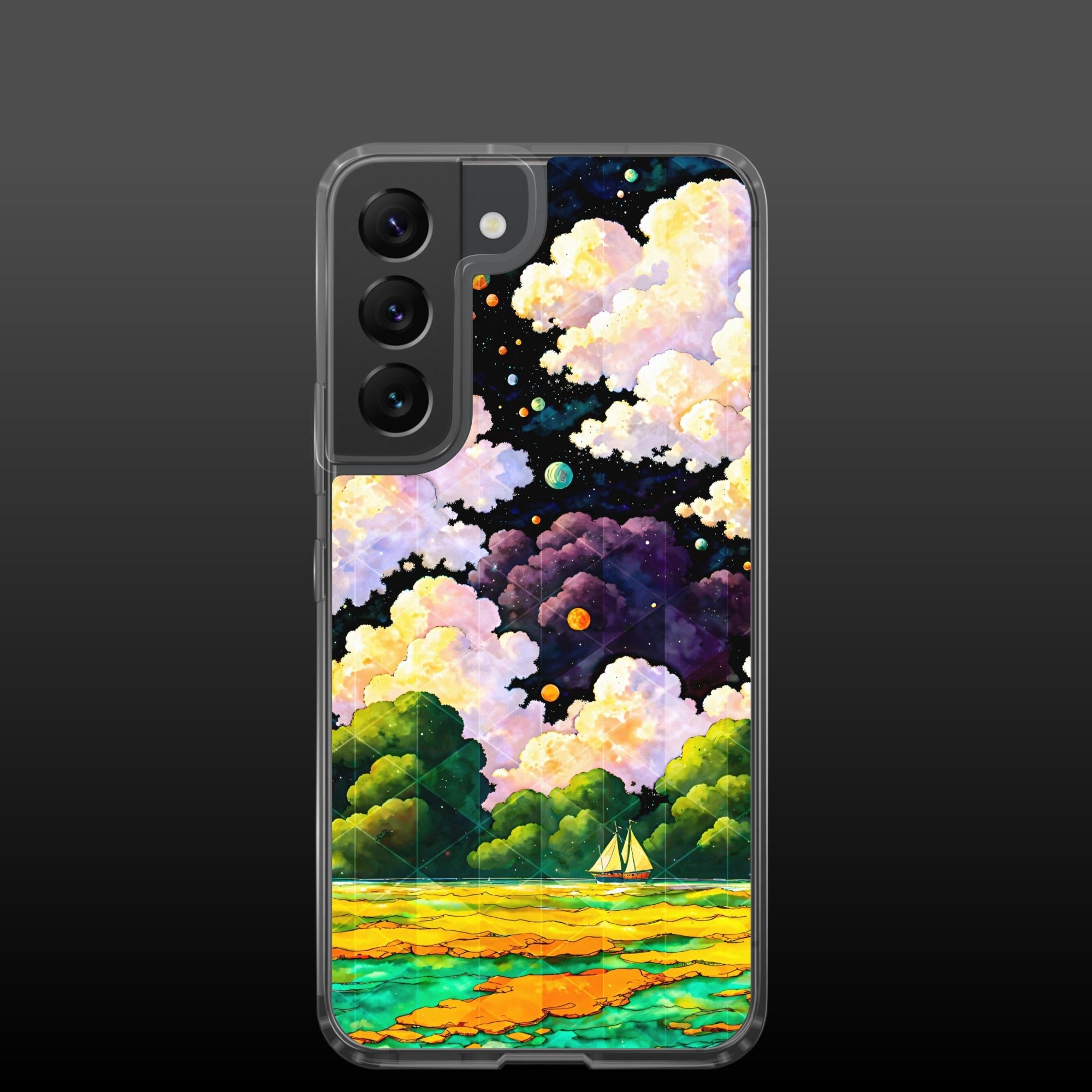 "Horizon quest" clear samsung case - Clear samsung case - Ever colorful